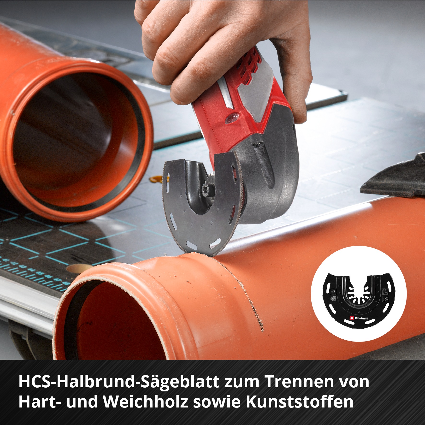 Einhell Tauchsägeblatt 6 Stk. tlg. 6-tlg. Multitool-Set