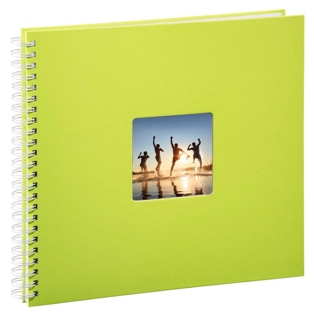 Hama Fotoalbum »Spiralalbum 36 x 32 cm, 50 weiße Seiten, Fotoalbum, kiwi«