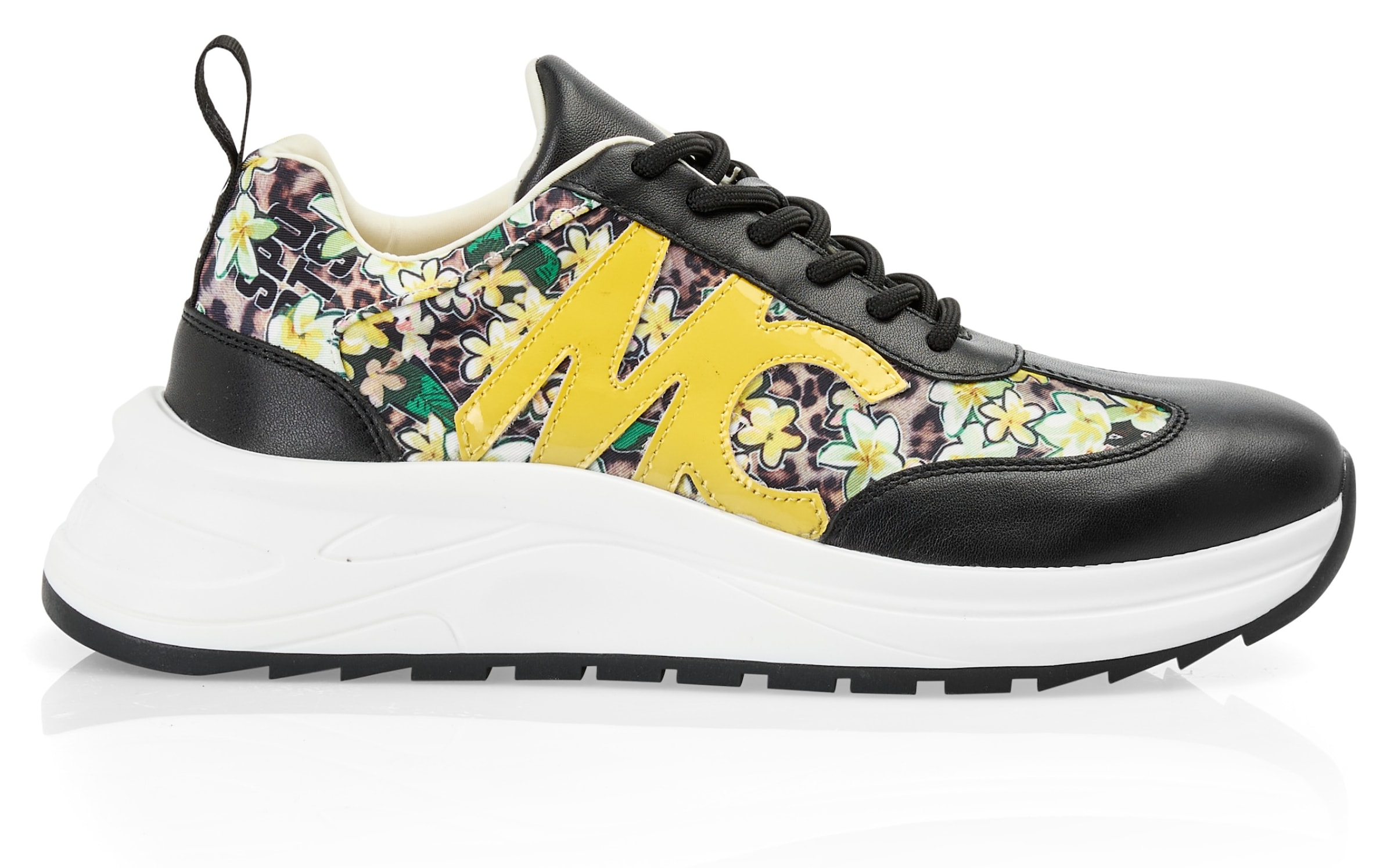 Marc Cain Plateausneaker »Happy Classics«, Keilsneaker, Plateausneaker, Freizeitschuh mit Lederinnensohle
