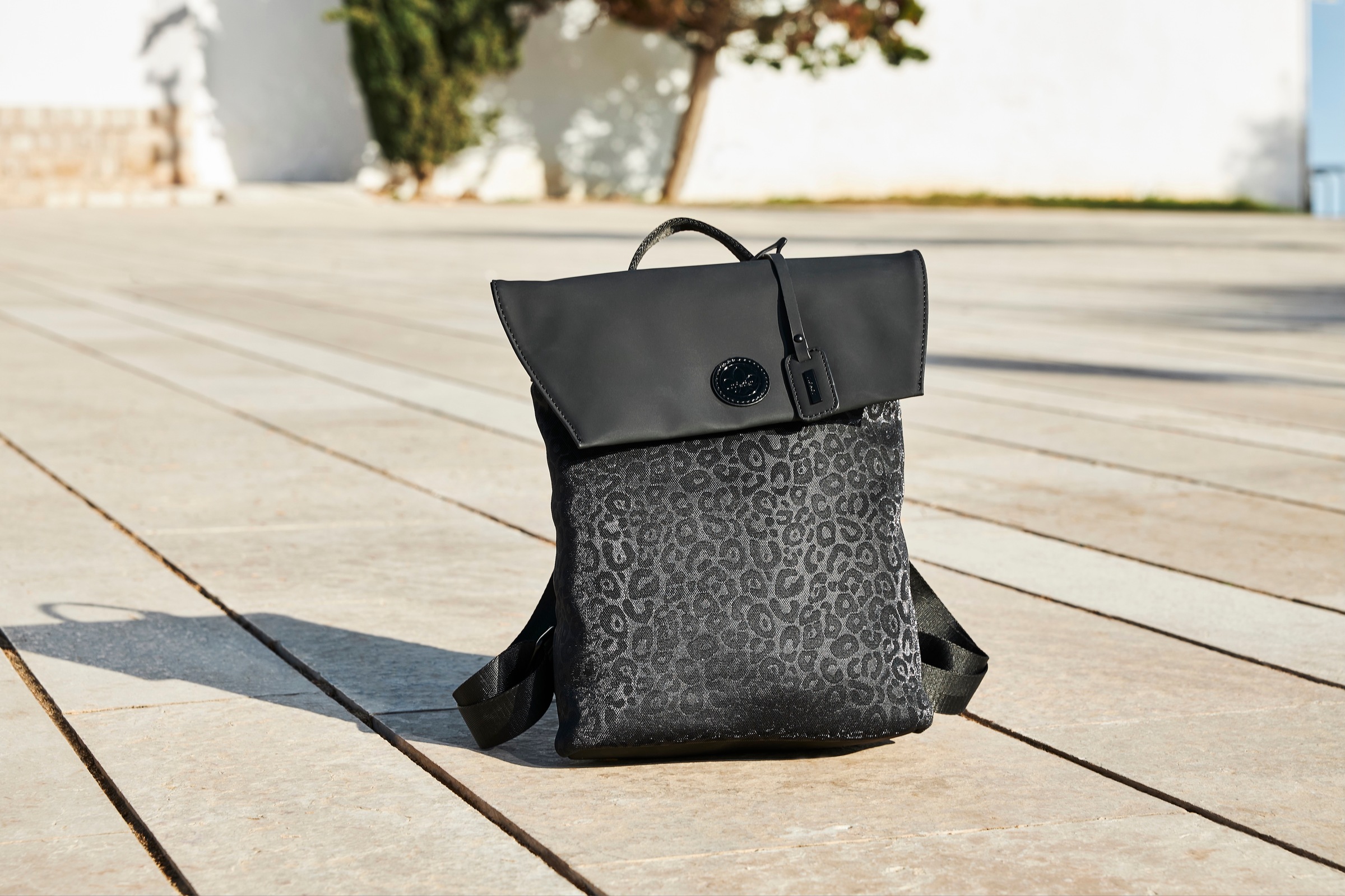 Rieker Cityrucksack, Freizeitrucksack mit gepolstertem Rücken