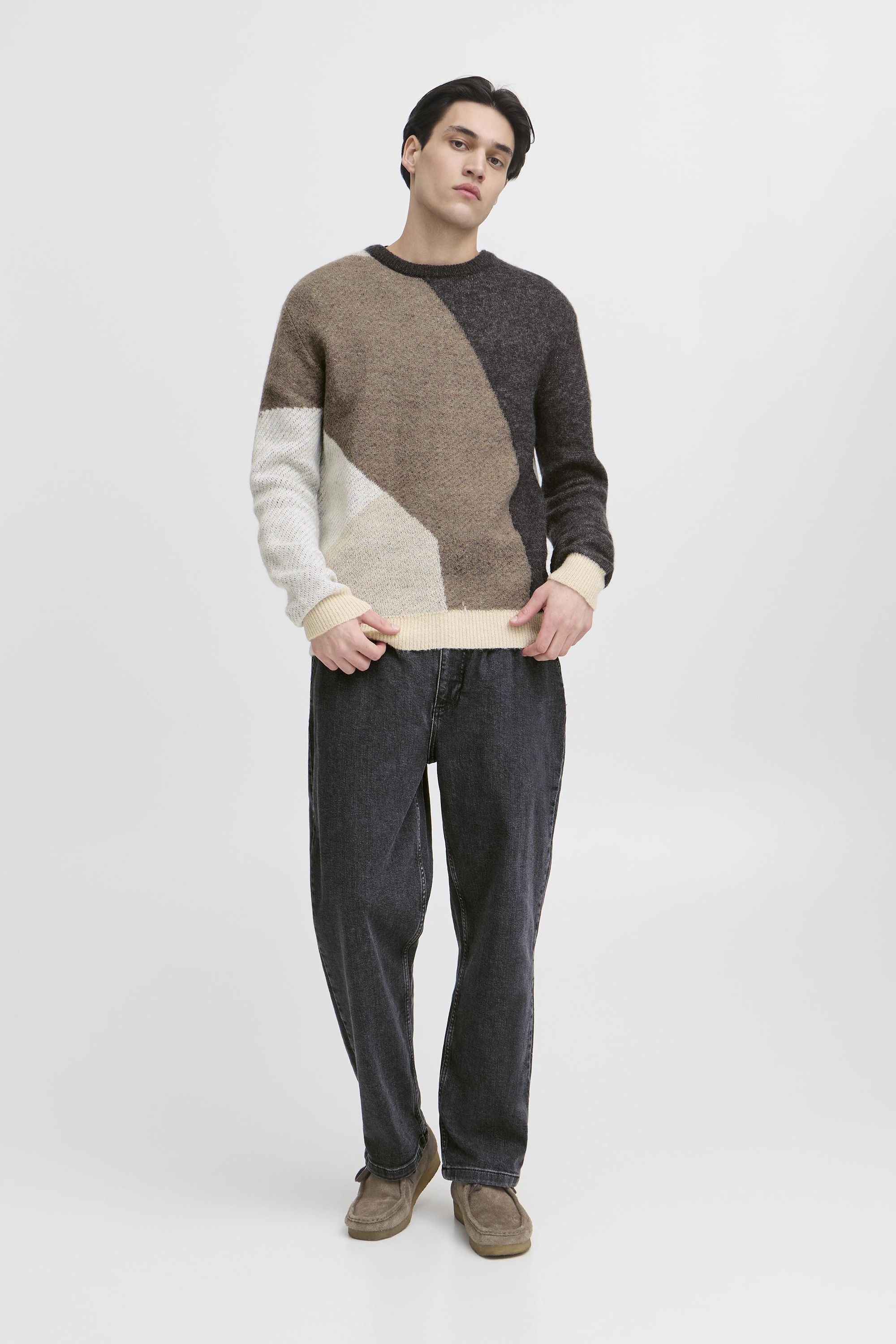 Casual Friday Strickfleece-Pullover »Strickpullover CFNOE«