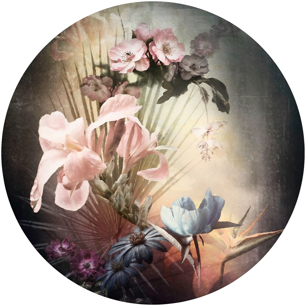 Komar Vliestapete »Flemish Flowers«, abstrakt-botanisch