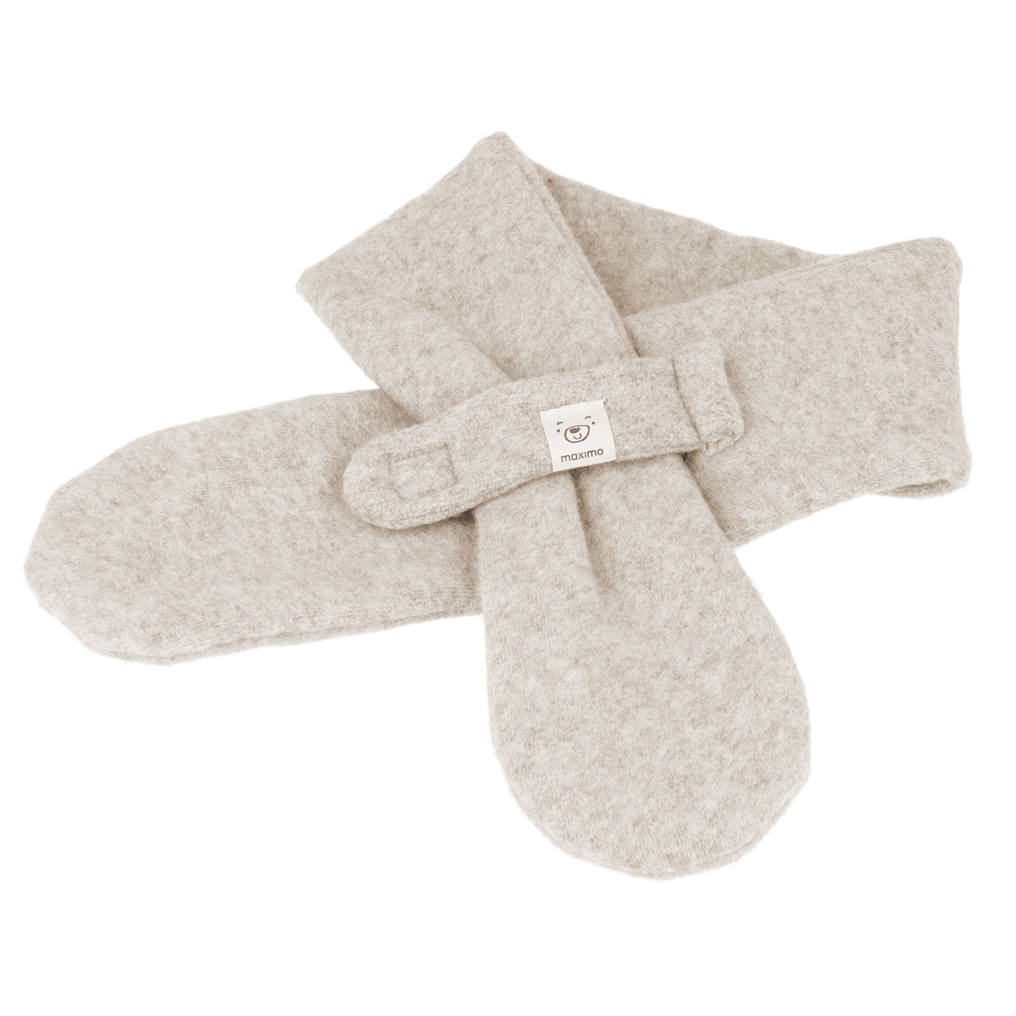 MAXIMO Schal Baumwolle, Steckschlaufe, weich, wärmend, basic, bequem