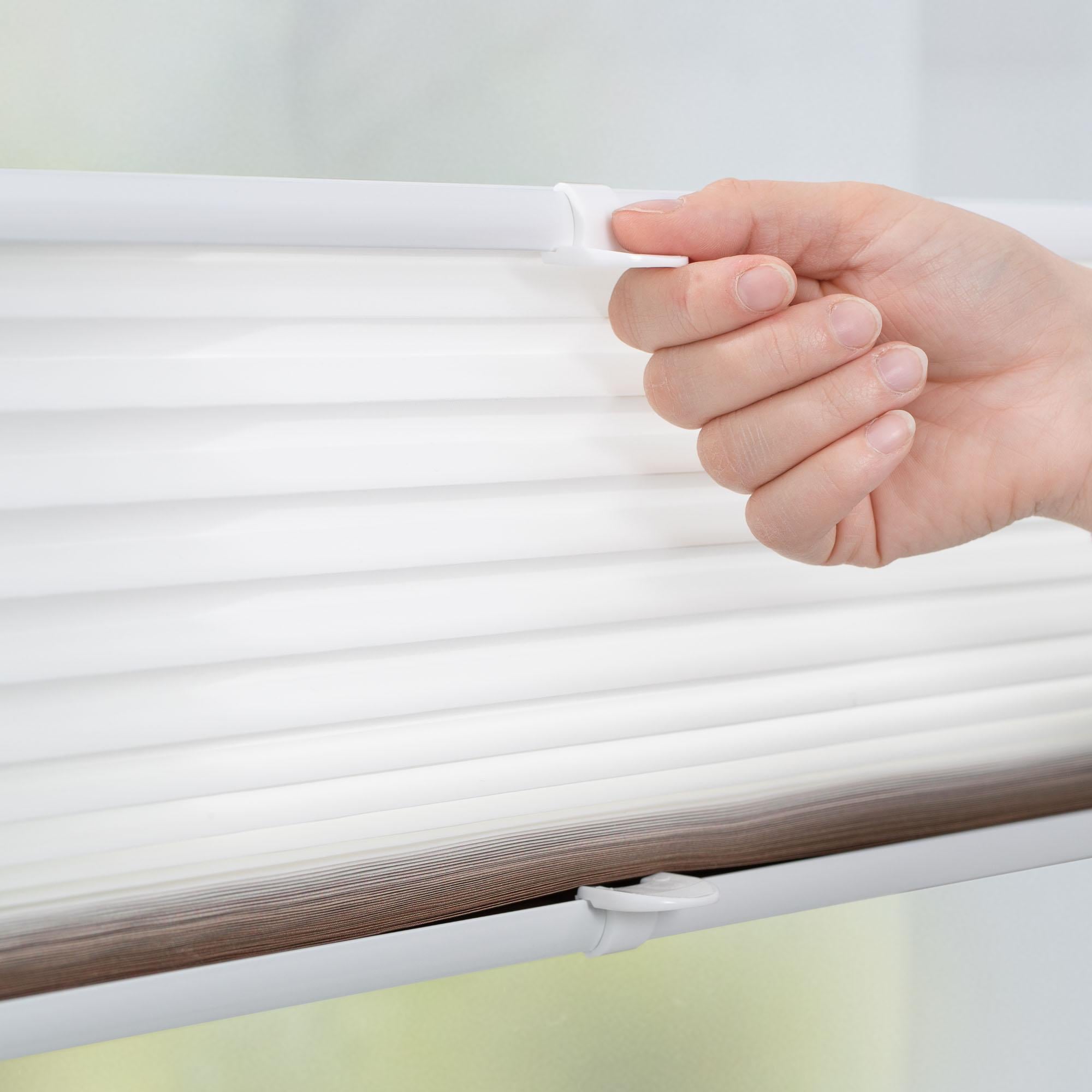 K-HOME Plissee »Farbverlauf Sunrise« Lichtschutz ohne Bohren verspannt