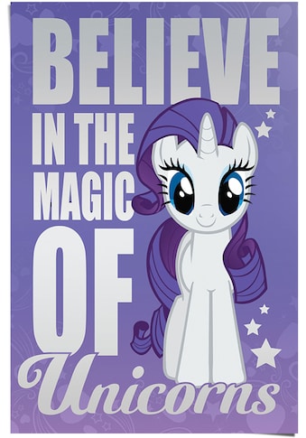 Poster »My little Pony Unicorn«, (1 St.)