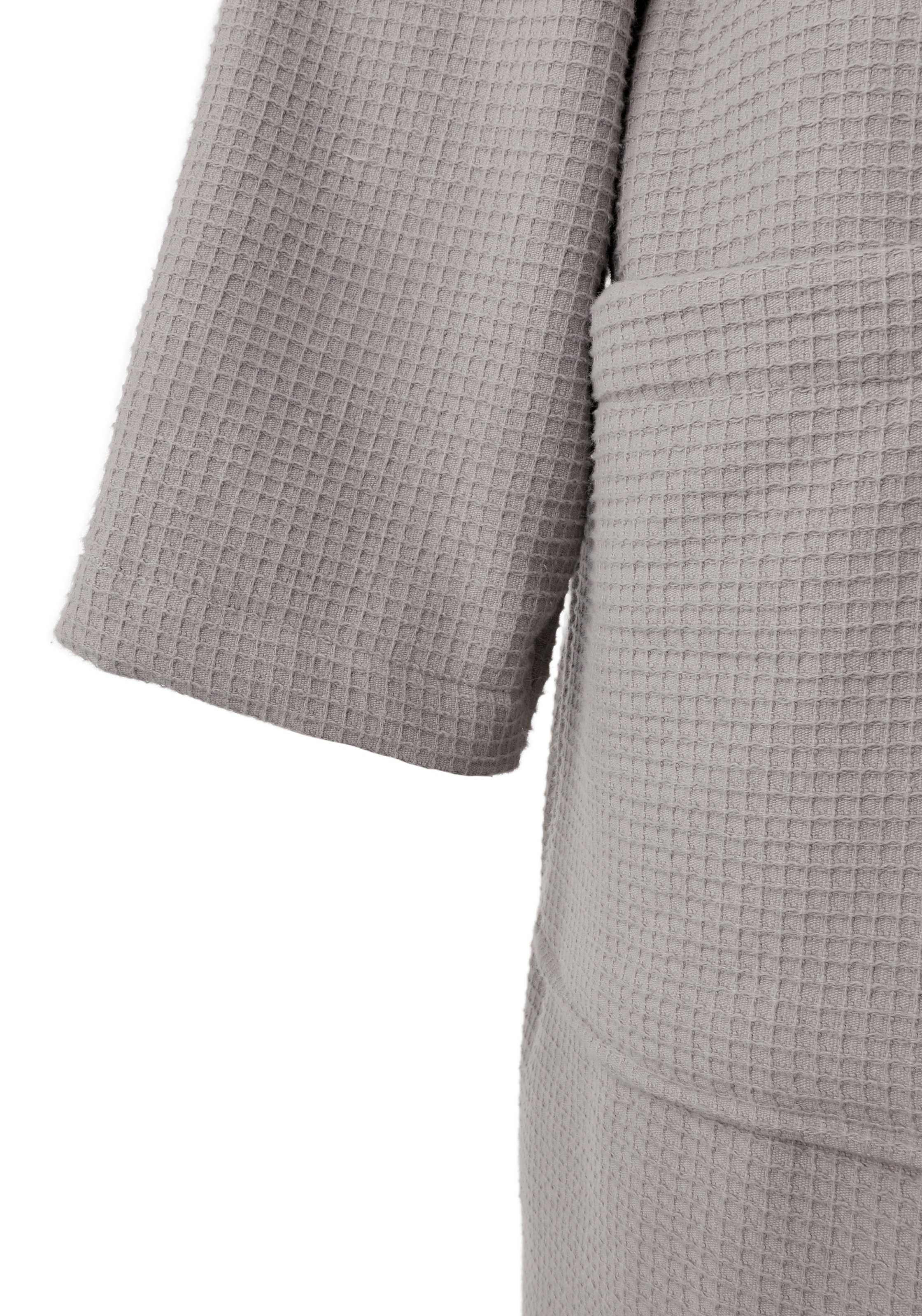 my home Unisex-Bademantel »Merida, Waffelpiqué, Premium Qualität, 500 g/m², Morgenmantel« 1 Stk. Hotelbademantel, dicke Qualität, S-2XL, auch ideal für Sauna & Spa