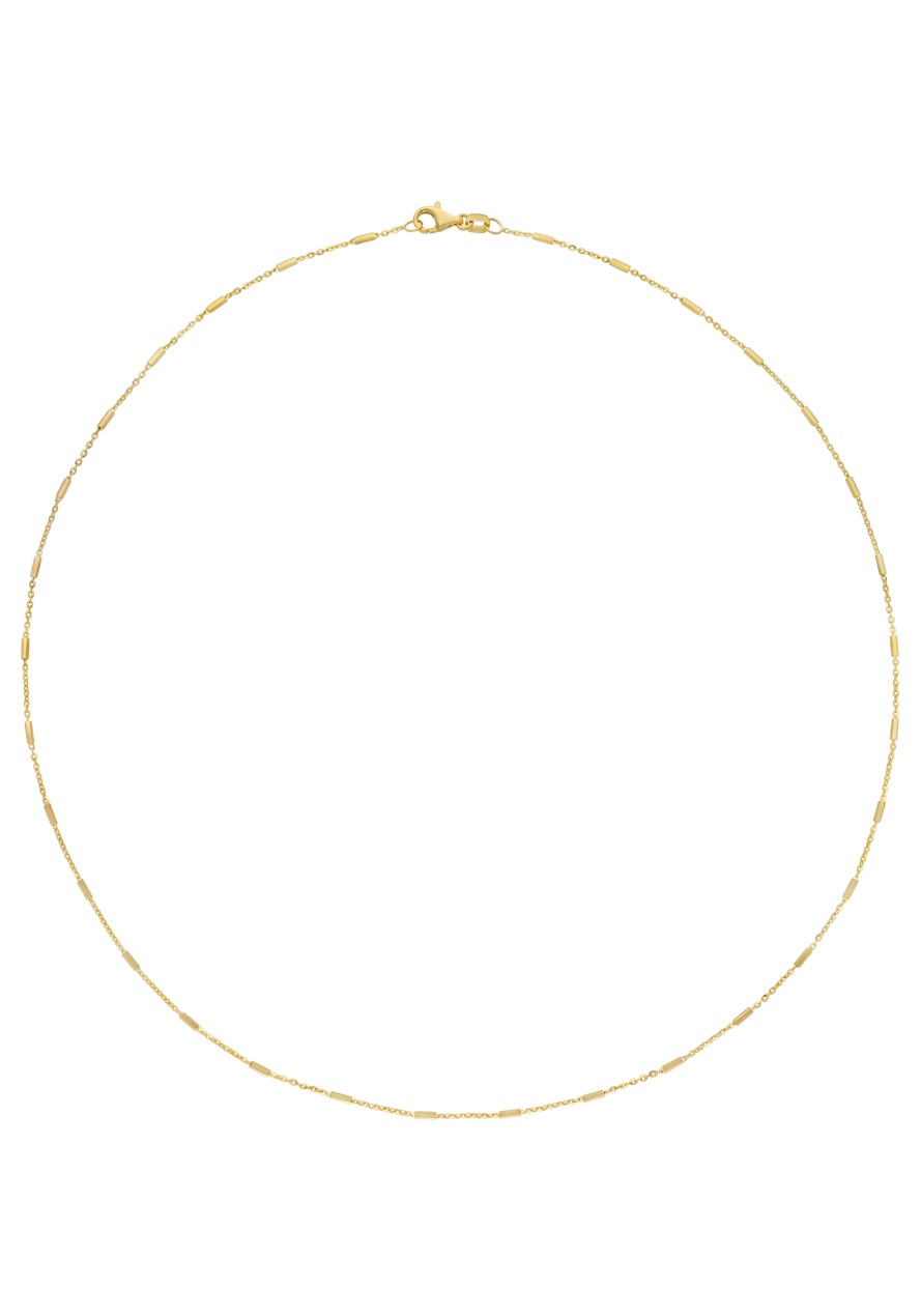 Firetti Kette ohne Anhänger »Schmuck Geschenk Gold 375 Halskette Ankerkettengliederung 1,3 mm breit«