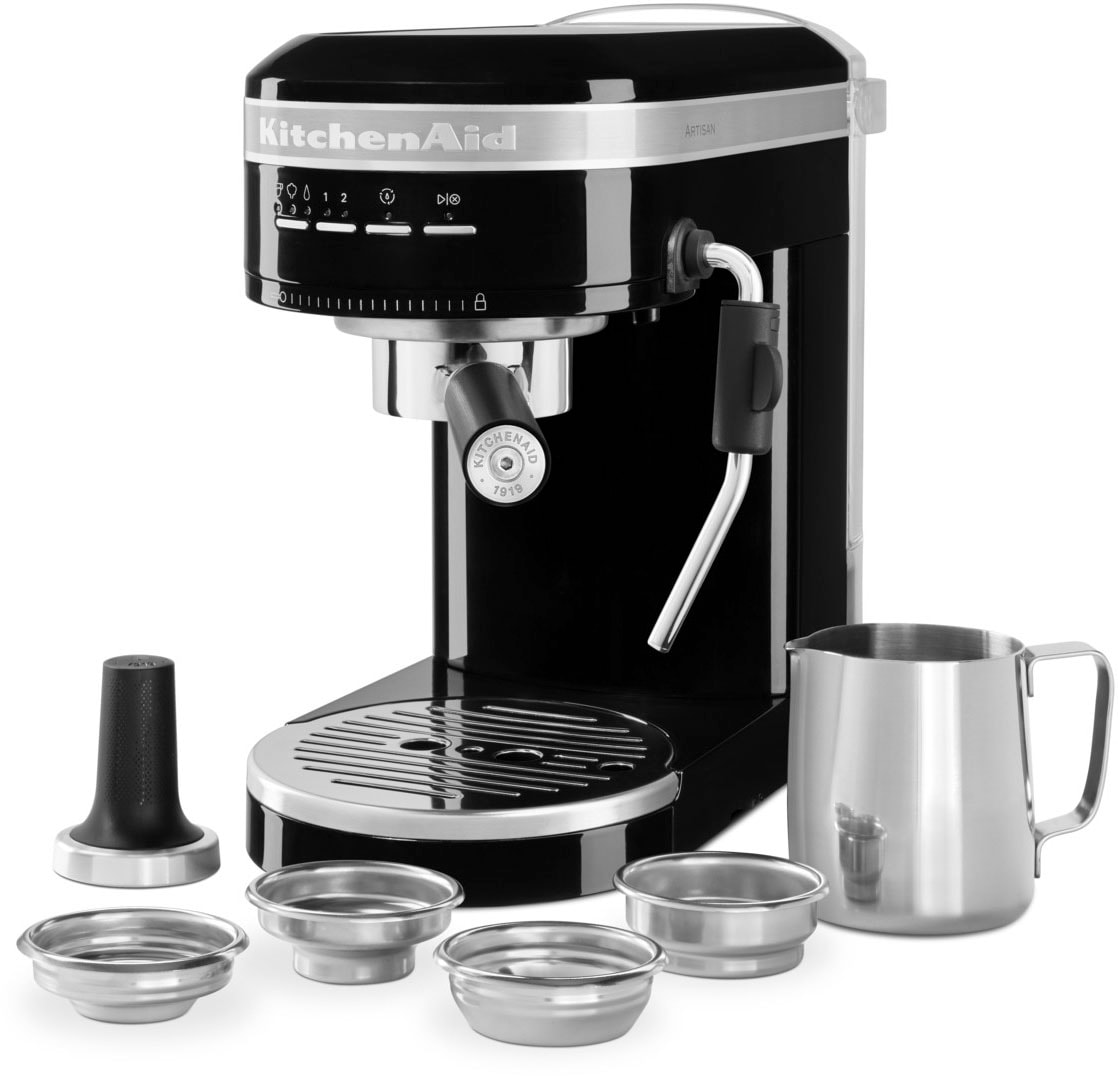 Espressomaschine »5KES6503EOB ONYX BLACK«, Siebträger