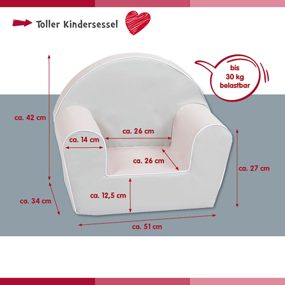 Knorrtoys® Sessel »Bear«, für Kinder; Made in Europe
