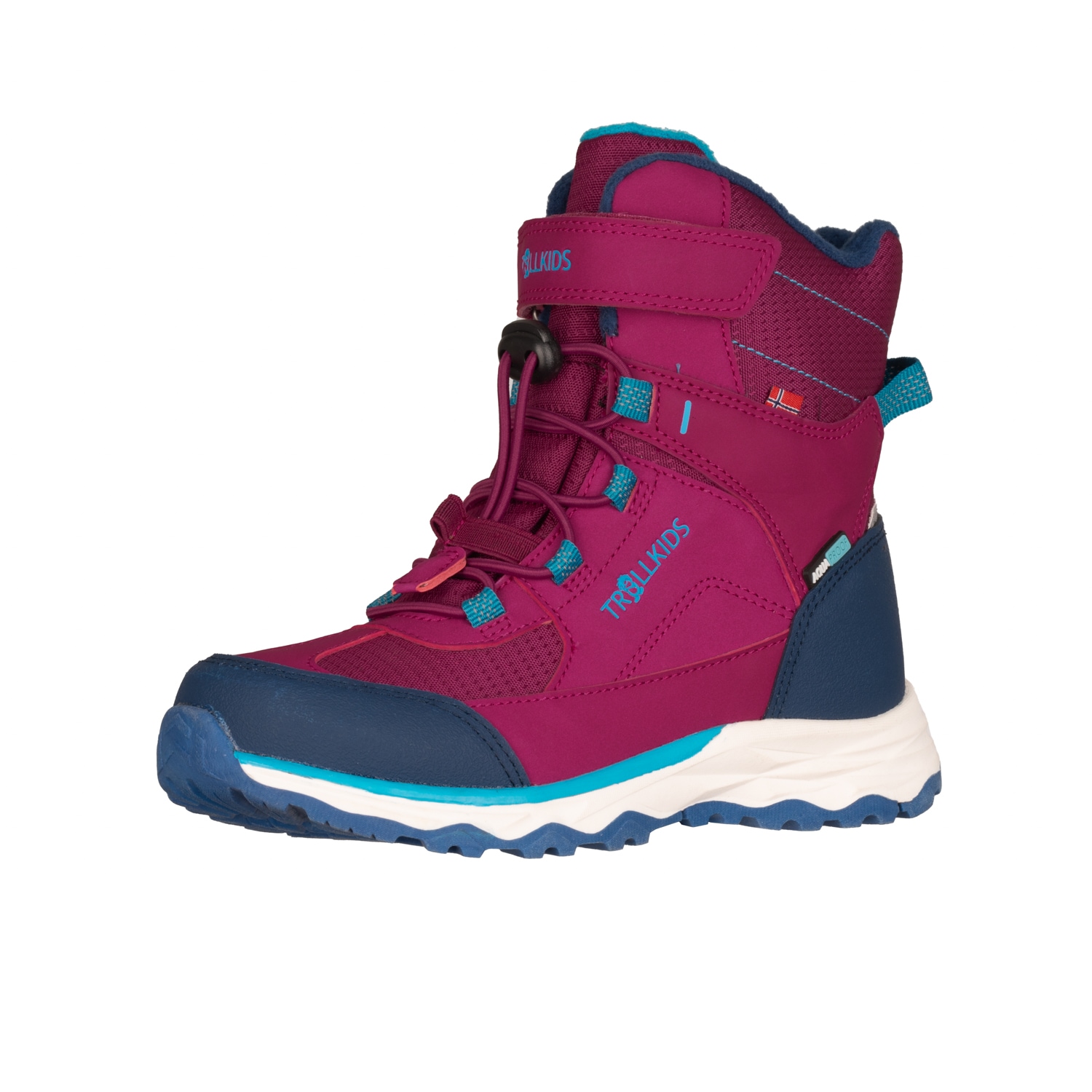 Trollkids Mädchen Winterstiefel »KIDS HAFJELL WINTER BOOTS XT« wasserdicht in lila, Größe 40