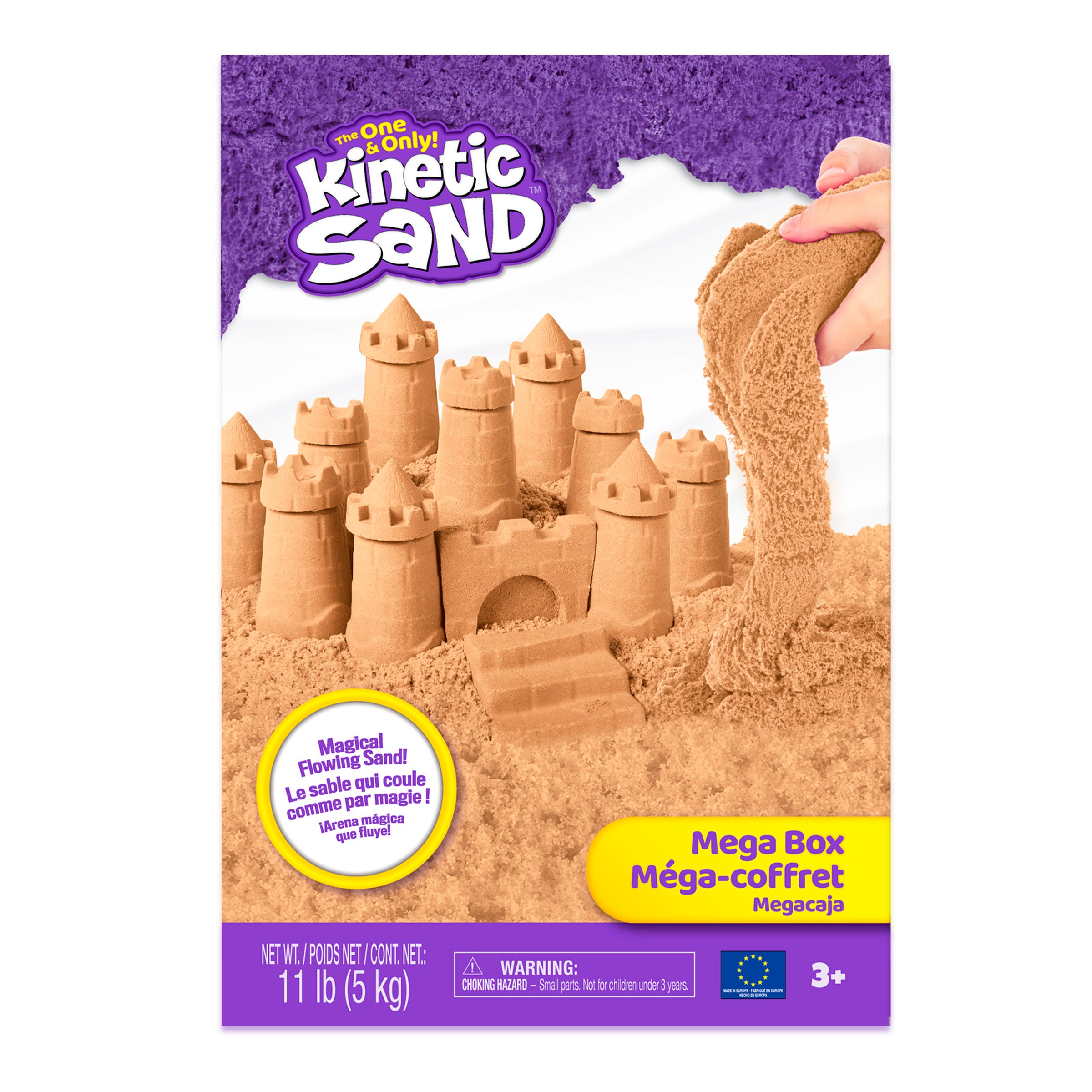 Spin Master Kreativset »Kinetic Sand - Braun 5 kg«