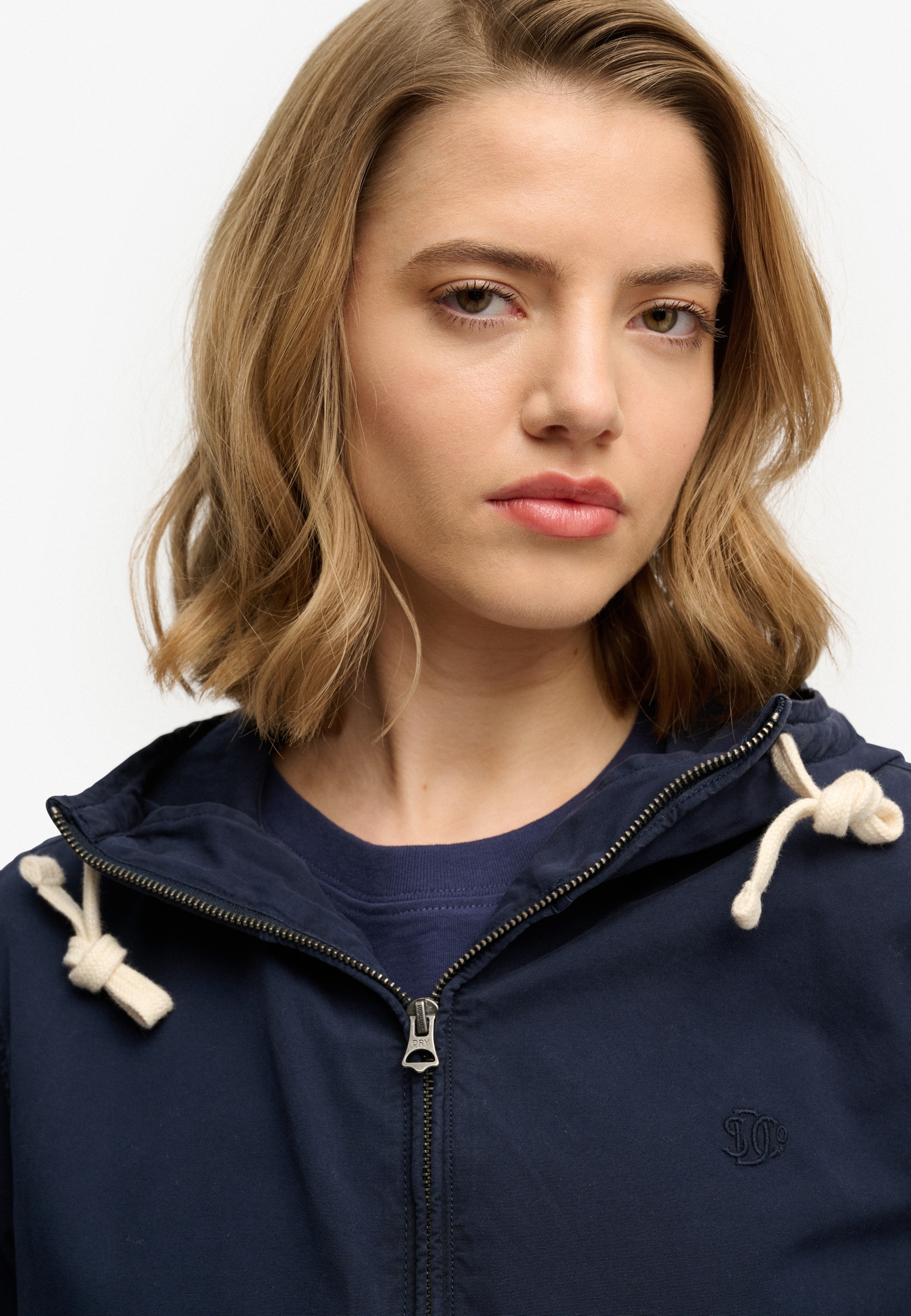 Superdry Parka »HOODED WASHED TWILL JKT« mit Kapuze