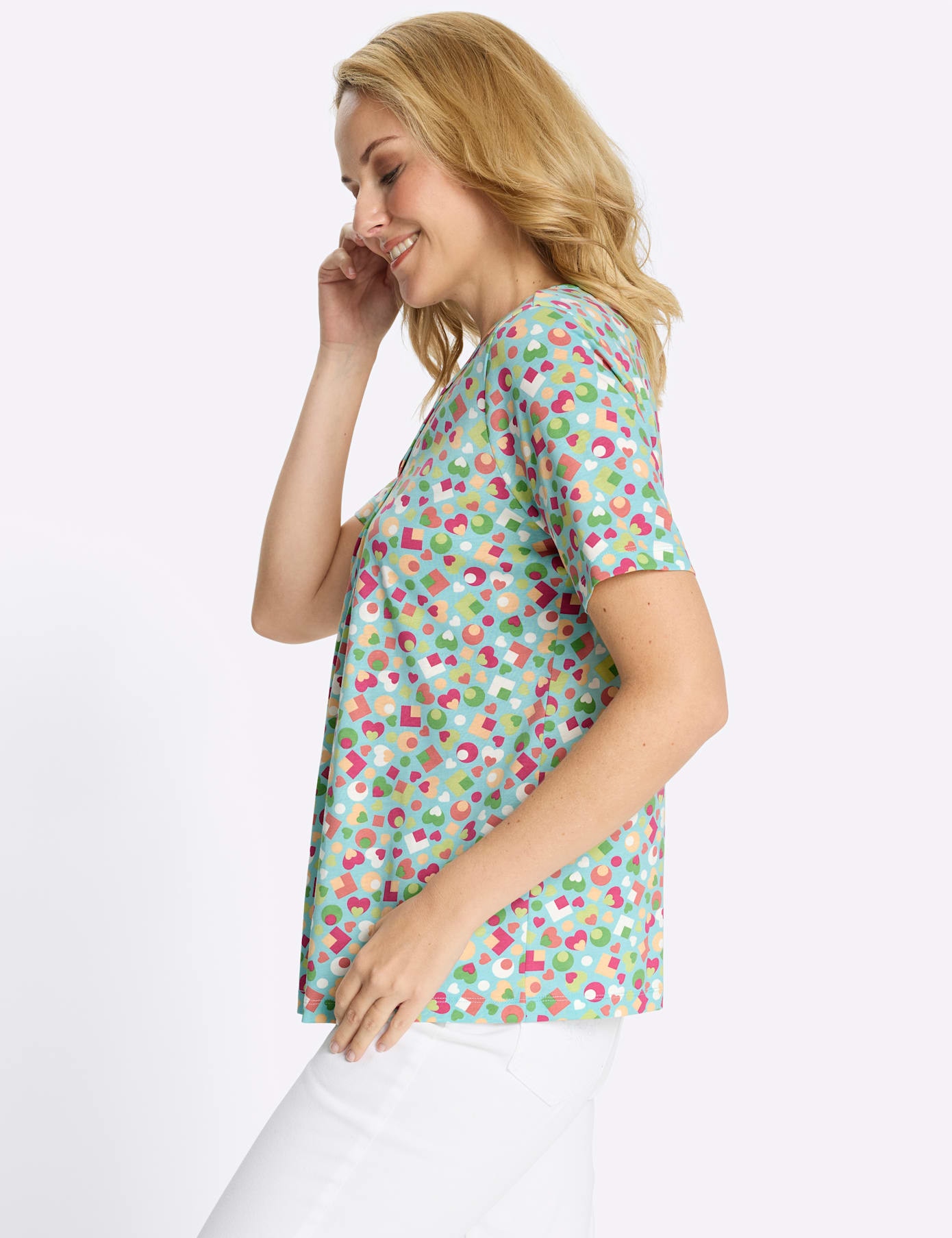 Classic Basics Kurzarmshirt »Longshirt« 1 tlg.