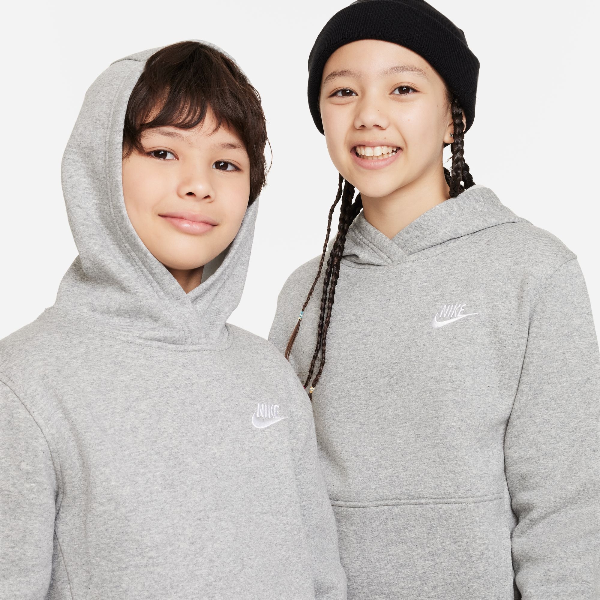 Nike Sportswear Kapuzensweatshirt »CLUB FLEECE BIG KID'S PULLOVER HOODIE«