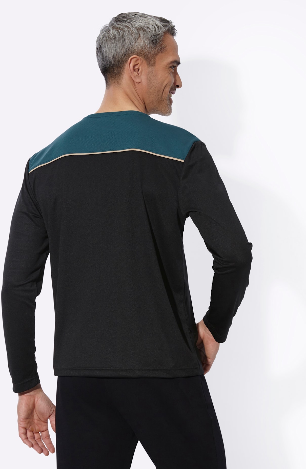 Classic Rundhalsshirt »Freizeitshirt« 1