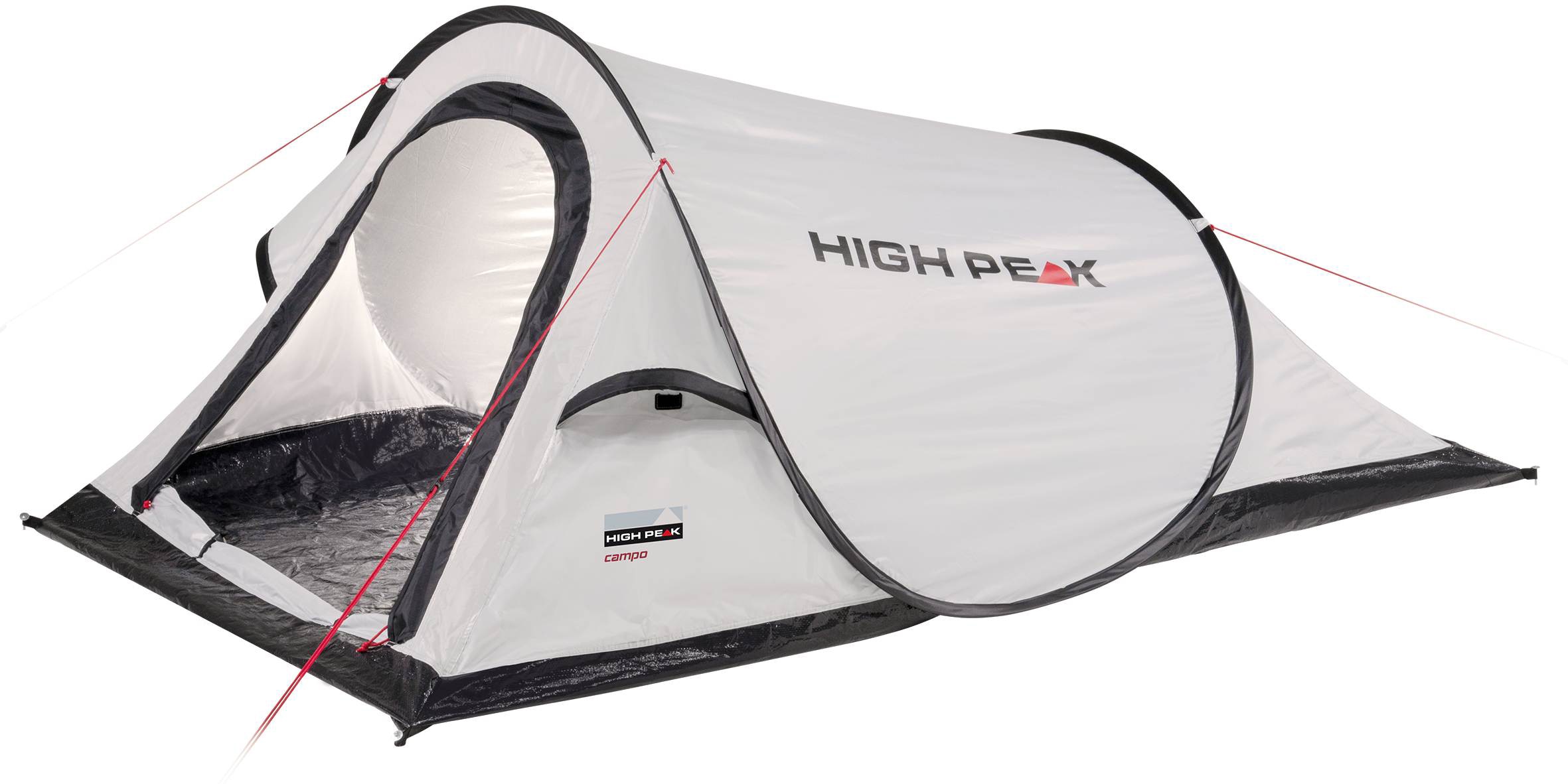 High Peak Wurfzelt »Pop up Zelt Campo«, 2 Personen, (mit Transporttasche)