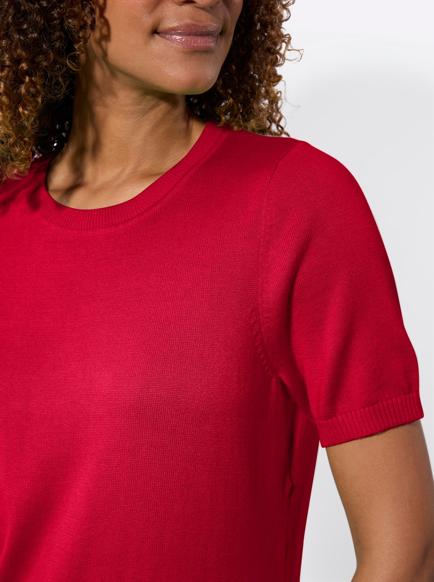 Casual Looks Kurzarmpullover »Kurzarm-Pullover«