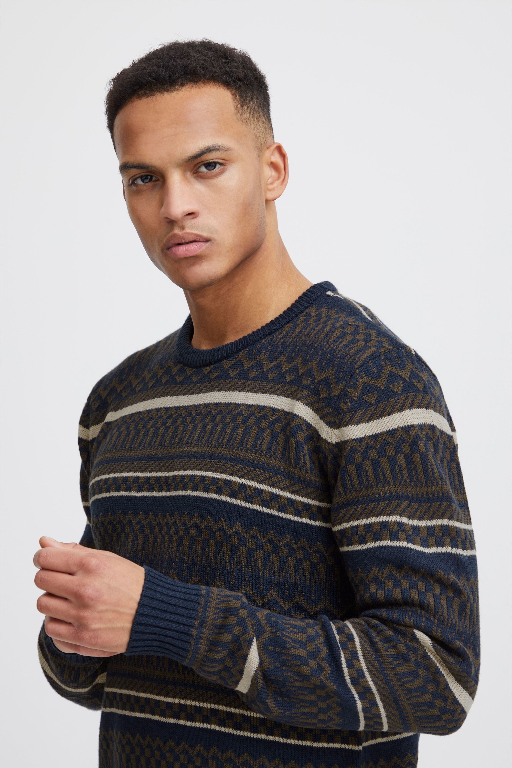 Blend Strickfleece-Pullover »Strickpullover BHPullover«