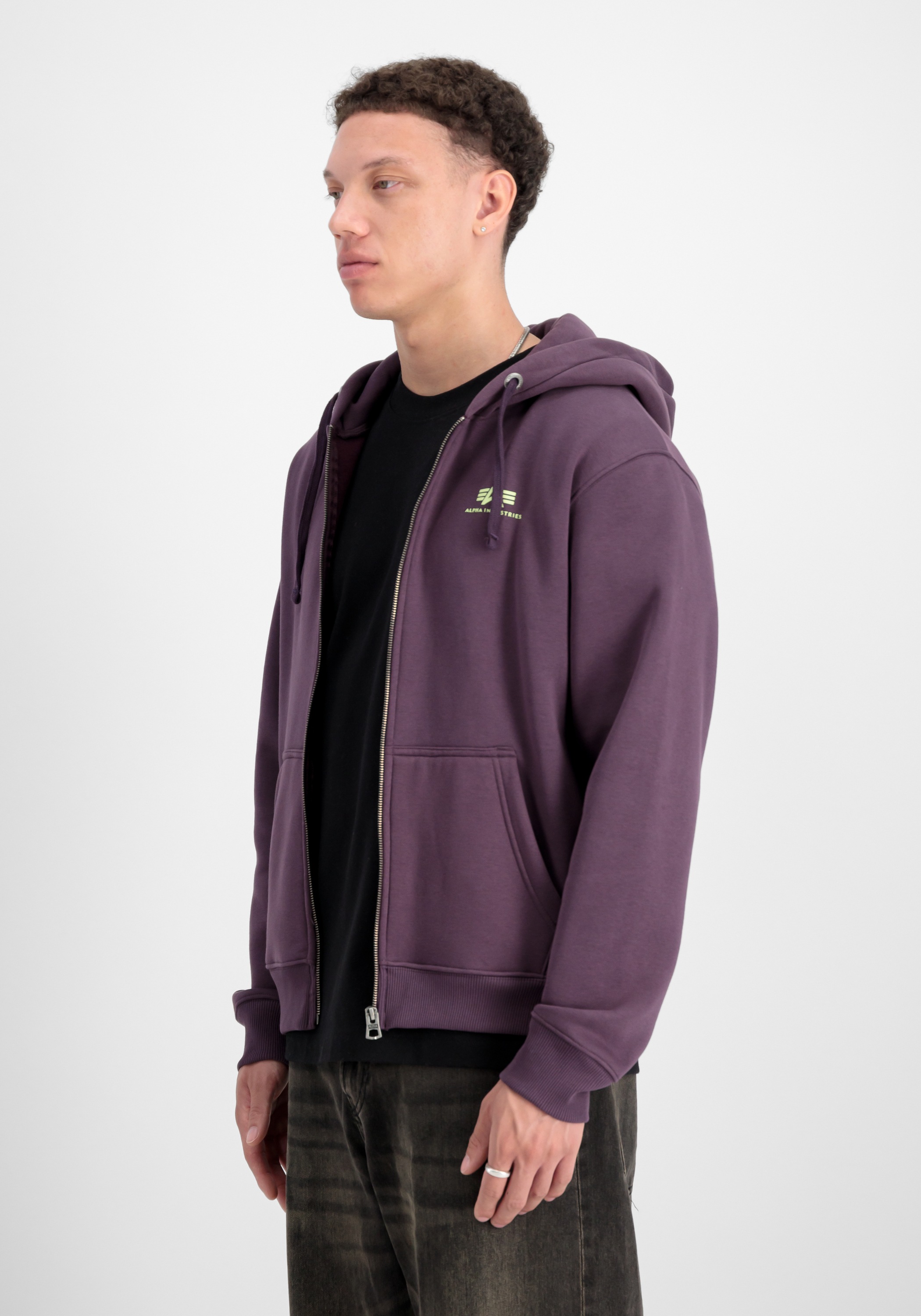 Alpha Industries Hoodie »Alpha Industries Men - Hoodies Basic Zip Hoodie Small Logo«