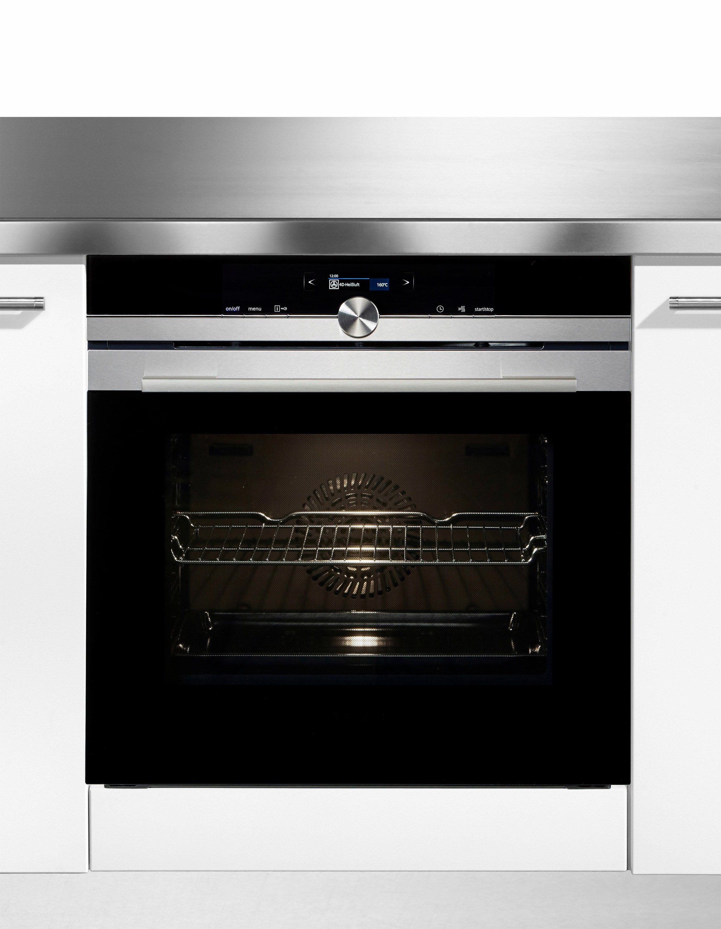 SIEMENS Einbaubackofen iQ700 »HB634GBS1«, mit Teleskopauszug nachrüstbar, ecoClean Plus, mit ecoClean