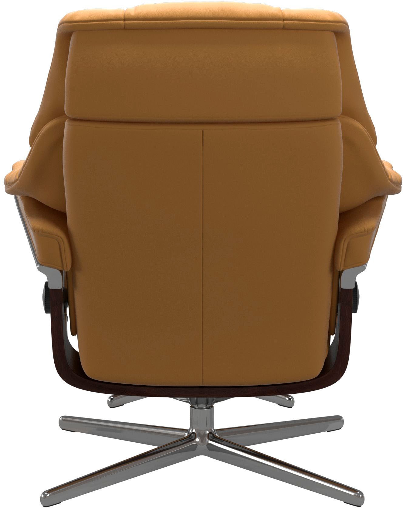 Stressless® Fußhocker »Reno«, mit Cross Base, Größe S, M & L, Holzakzent Braun