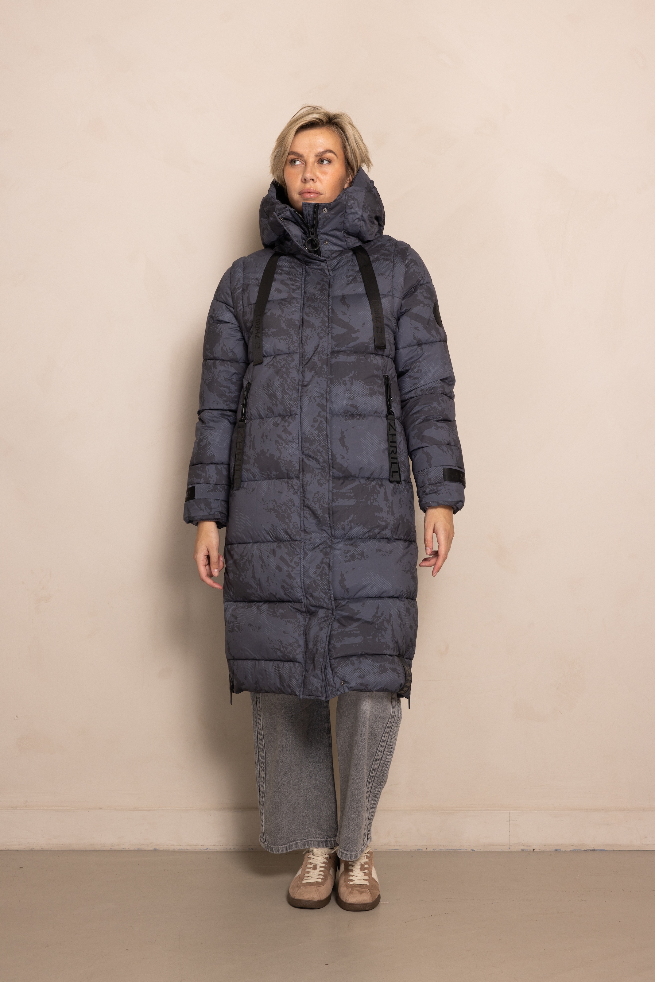 Zhrill Steppmantel »2 in 1 Mantel und Weste« Kapuze abnehmbar