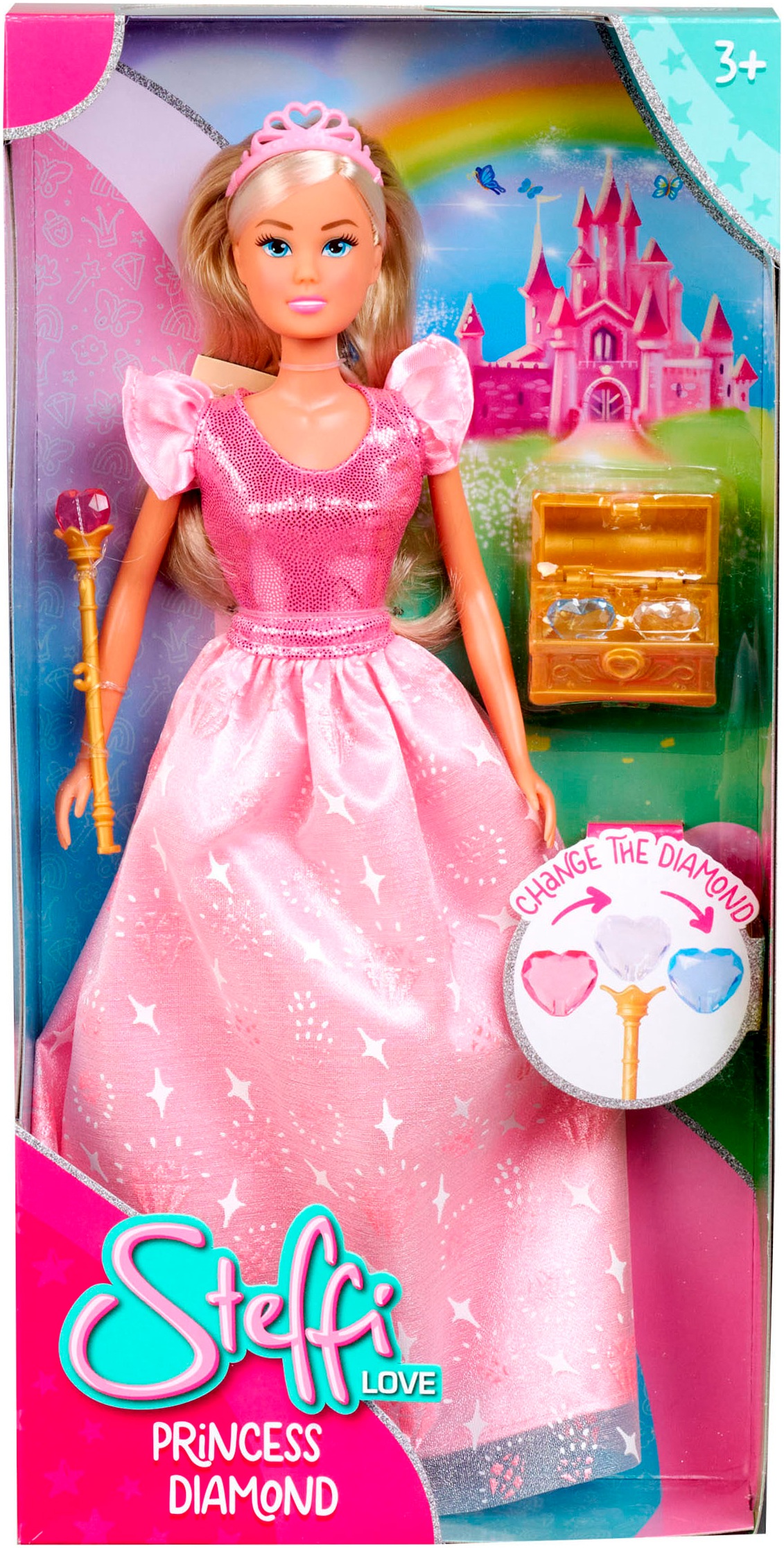 SIMBA Anziehpuppe »Steffi Love, Princess Diamond«