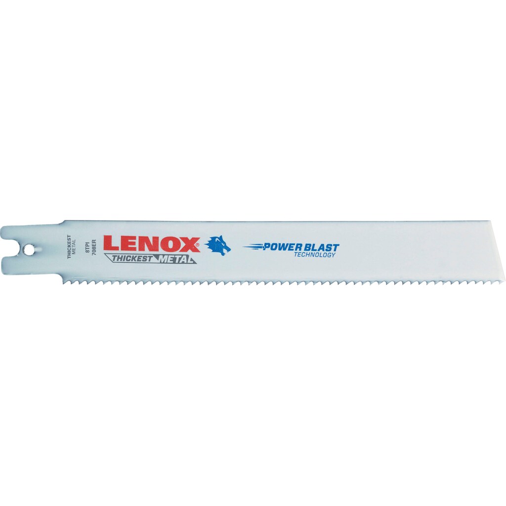 Lenox Säbelsägeblatt »20483608ER«, für Metall 140x25,4x1,6mm, 5 Stück