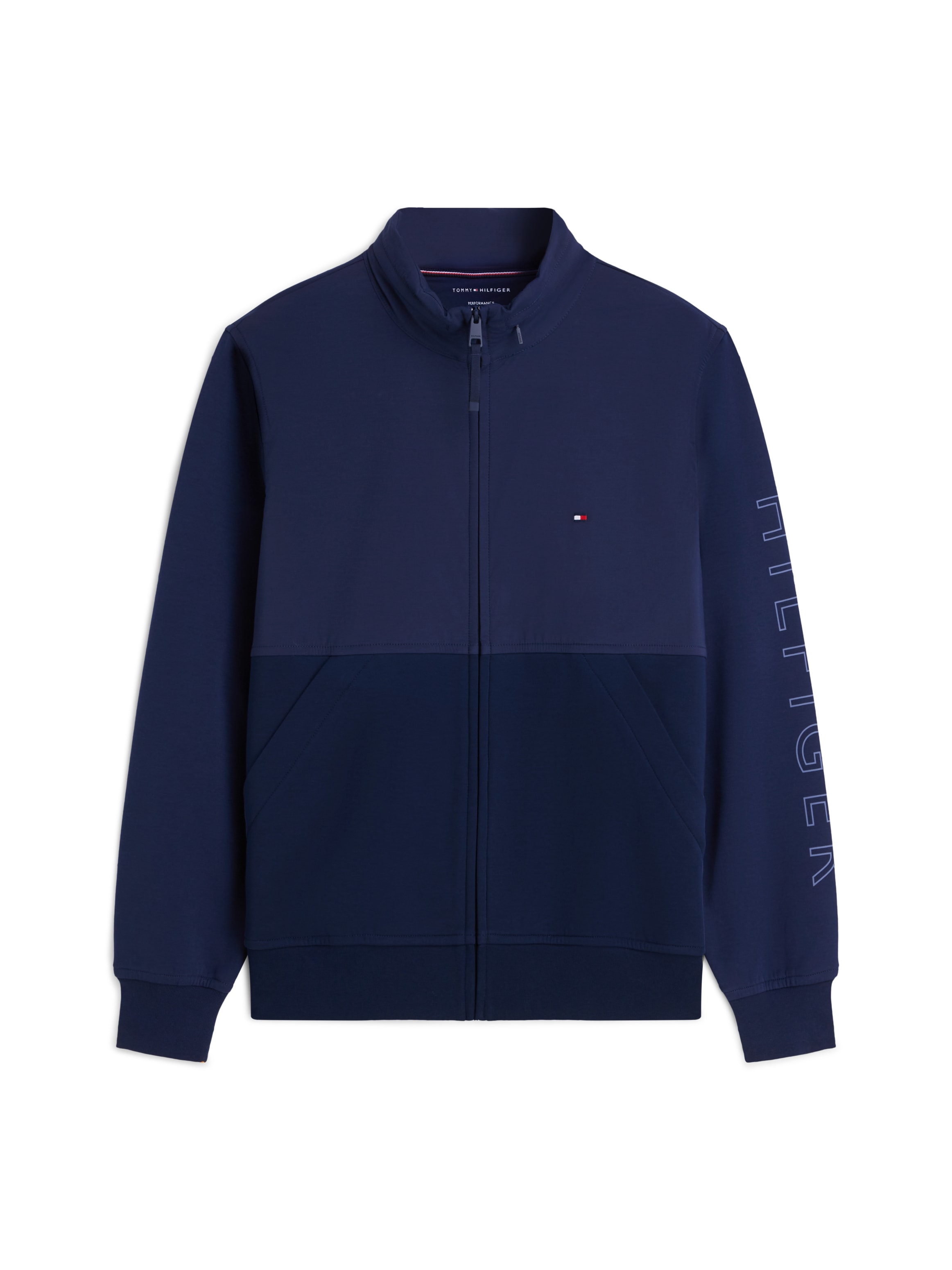 Tommy Hilfiger Sweatjacke »PERFORMANCE GRAPHIC ZIP THROUGH«