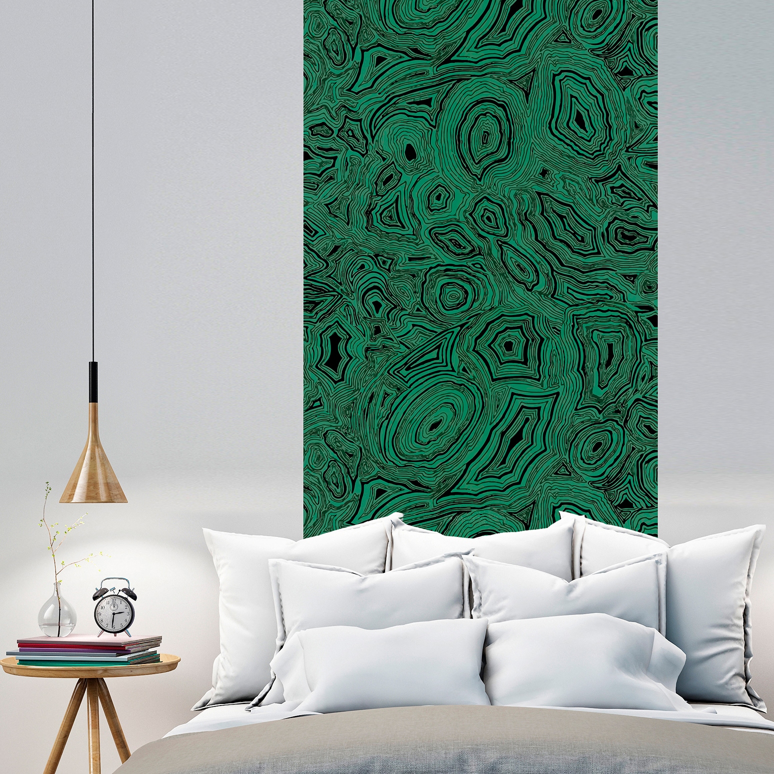 queence Vinyltapete »Fluid« Farbverlauf | abstrakt | bedruckt | gemustert glatt 90x250cm, selbstklebend, kinderleichte Anbringung, , Sticker