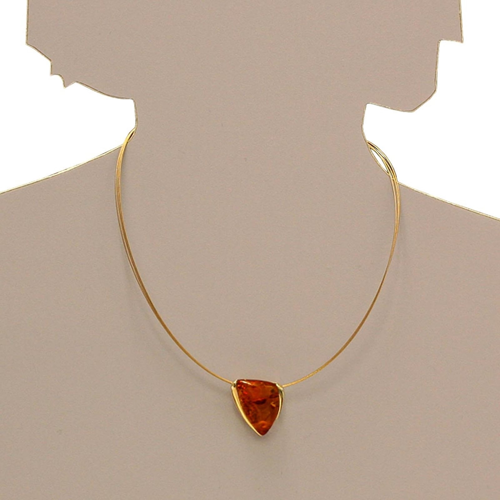 OSTSEE-SCHMUCK Kettenanhänger »- Gleiter-Lara - Gold 585/000 - Bernstein«