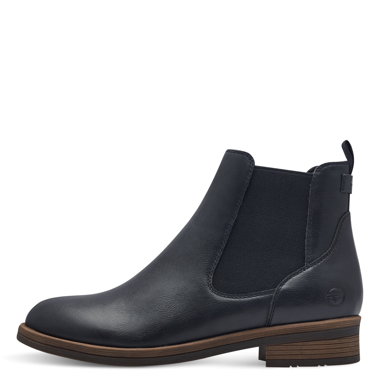 Tamaris Chelseaboots, Blockabsatz, Stiefelette, Businessschuh, Schlupfschuh, Anziehlasche