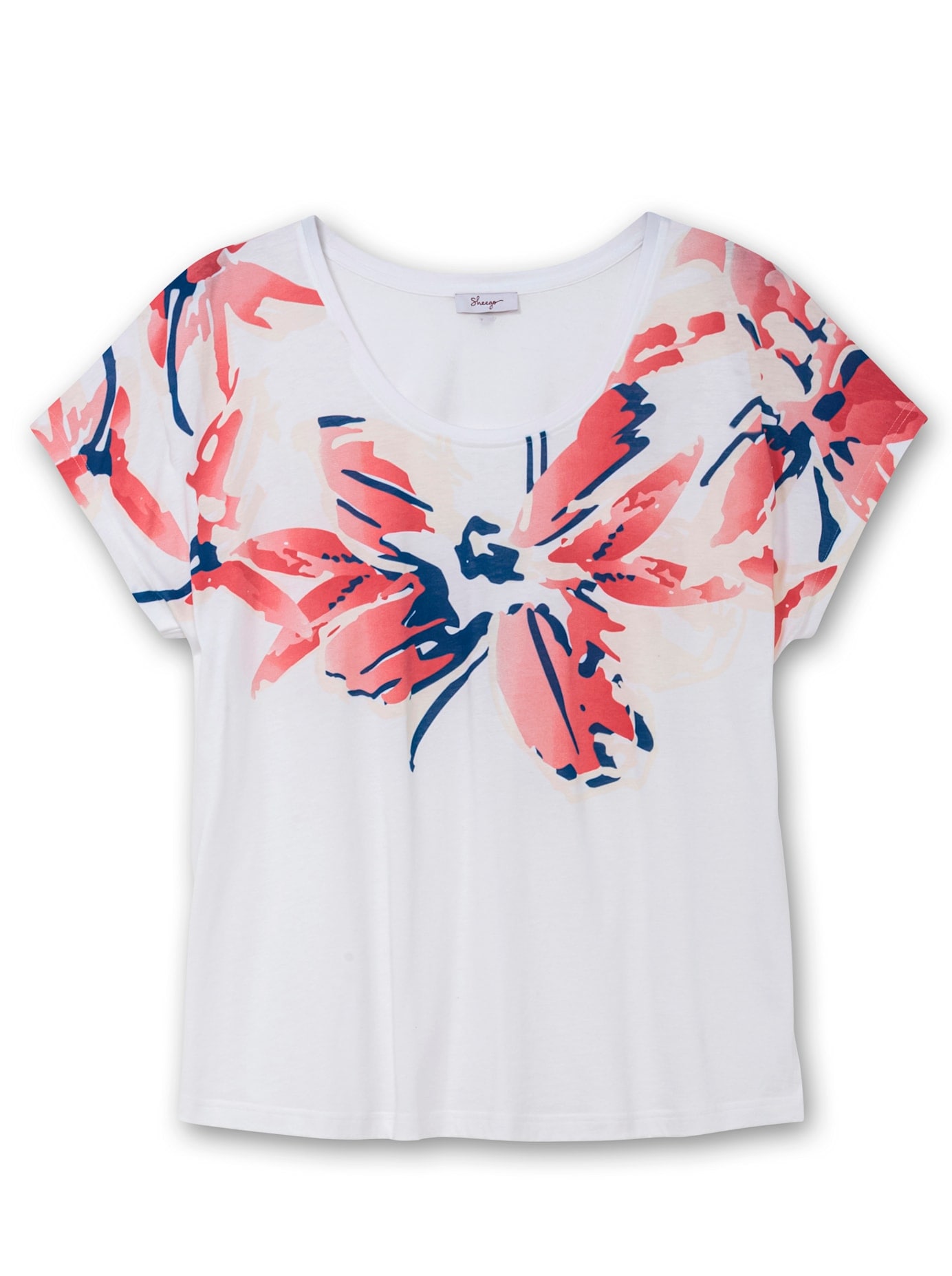 Sheego T-Shirt »T-Shirt«, (1 tlg.)