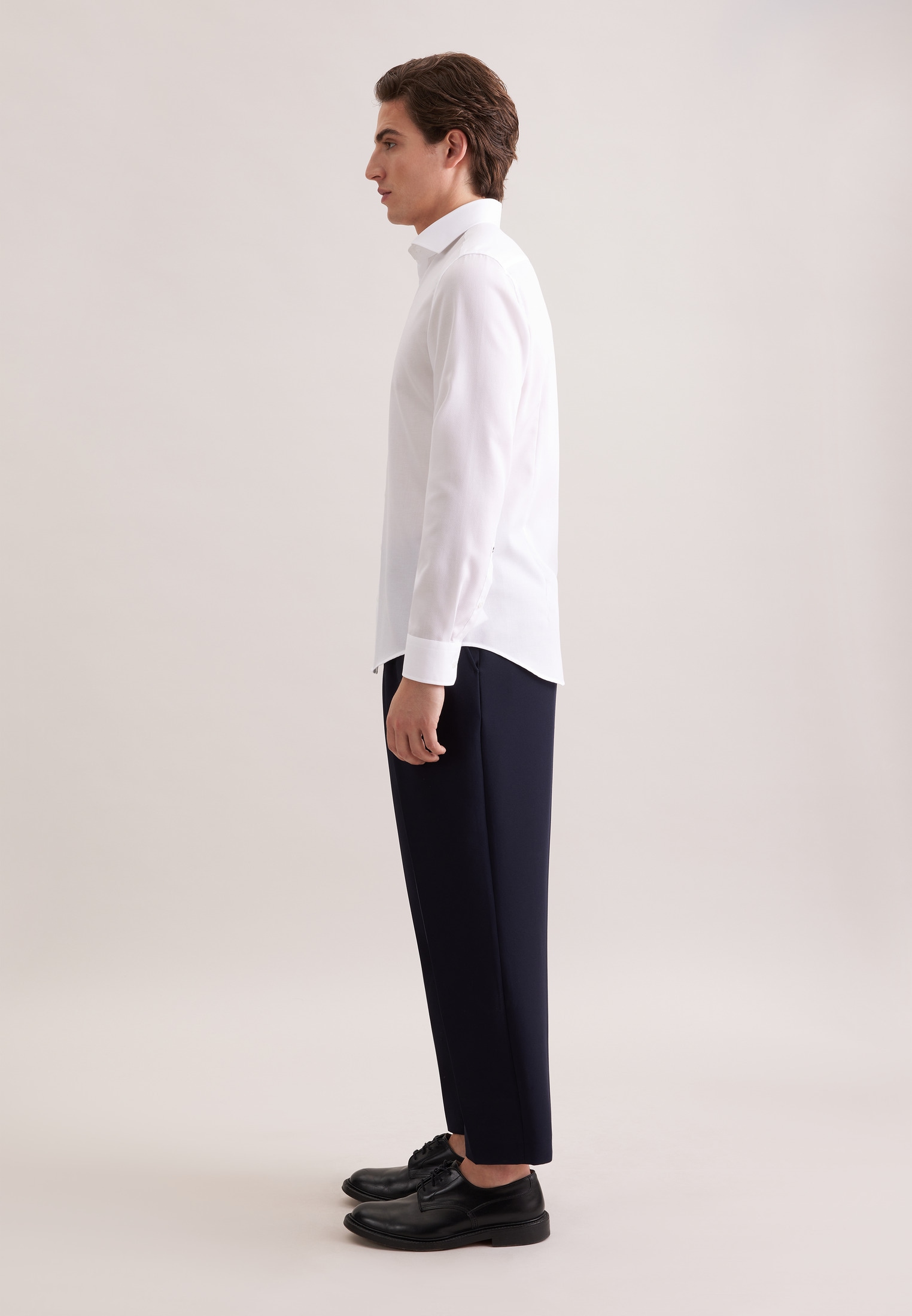 seidensticker Businesshemd »Schwarze Rose« X-Slim 1/1 Kentkragen Struktur