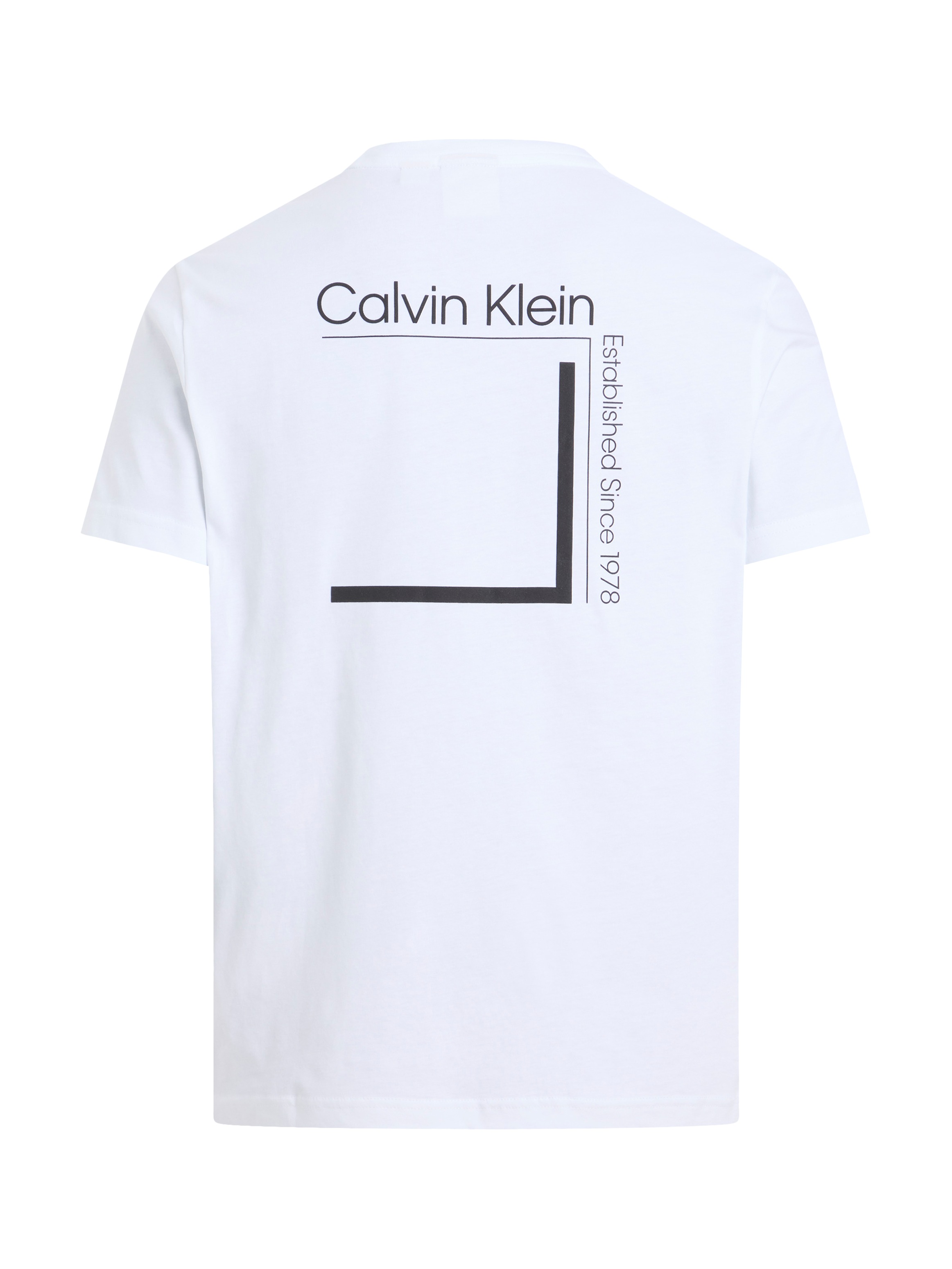 Calvin Klein T-Shirt »CP-LINEAR BOX LOGO T-SHIRT«, in Unifarbe