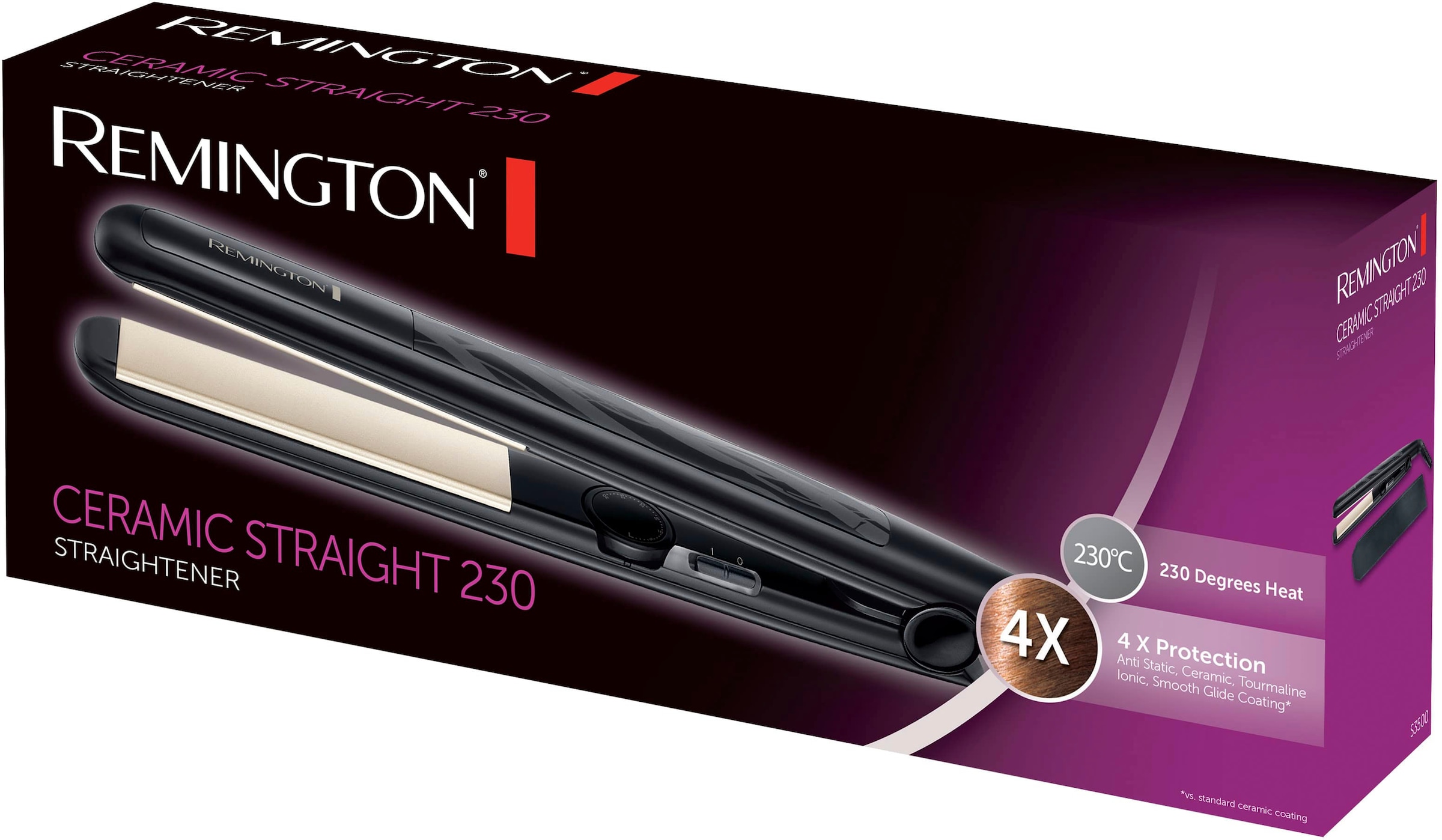 Remington Glätteisen »Silk, S9600, Seidenproteinen Wellen OTTO zum jetzt Haarglätter«, bei Beschichtung, Locken, Doppelschicht-Keramik- kaufen für Glätten & mit