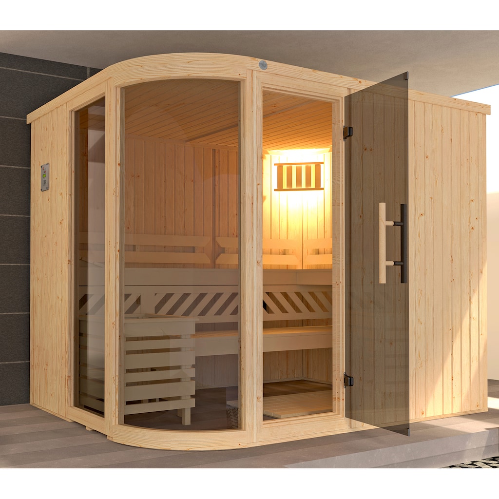 weka Sauna »Sara 2«, 9 kW Bio-Ofen mit ext. Steuerung