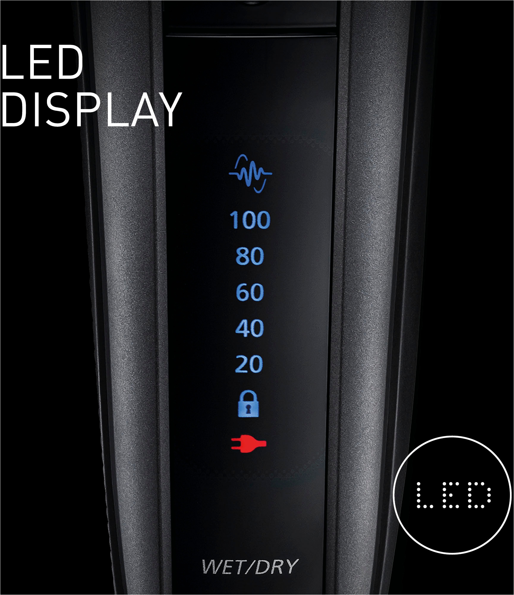 Panasonic Elektrorasierer »Series 900 Premium Rasierer ES-LV6U«, Langhaartrimmer
