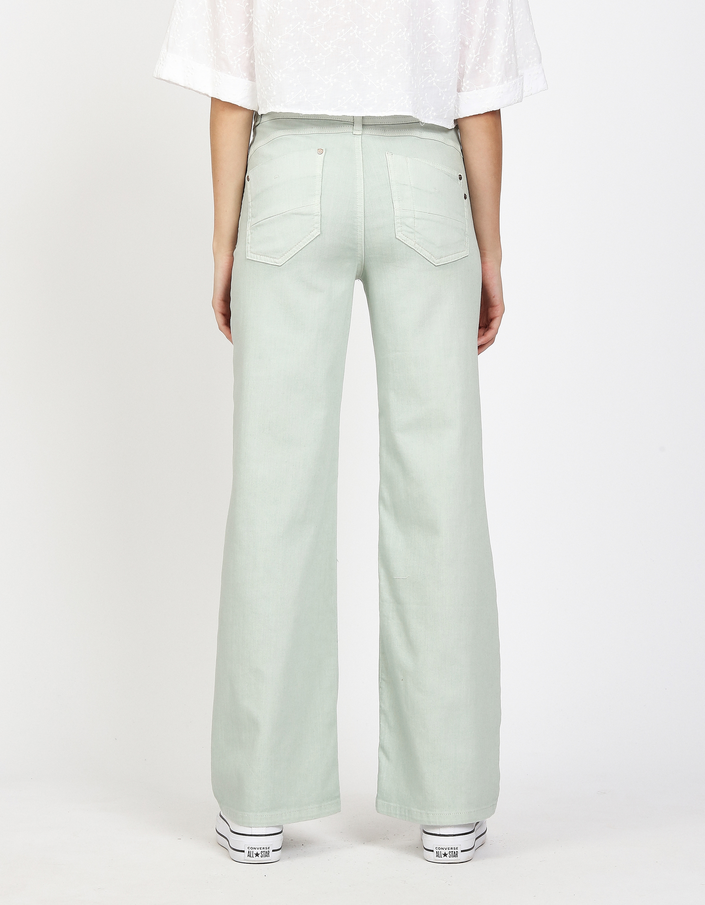 GANG Weite Jeans »94AMELIE WIDE« mit geradem Beinverlauf, weicher Denim