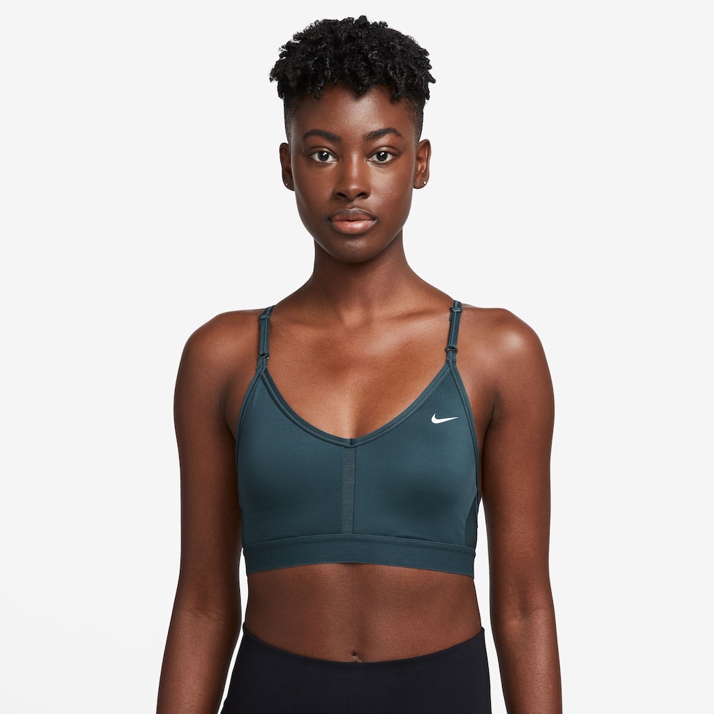 Nike Sport-BH »INDY WOMEN'S LIGHT-SUPPORT PADDED V-NECK SPORTS BRA«