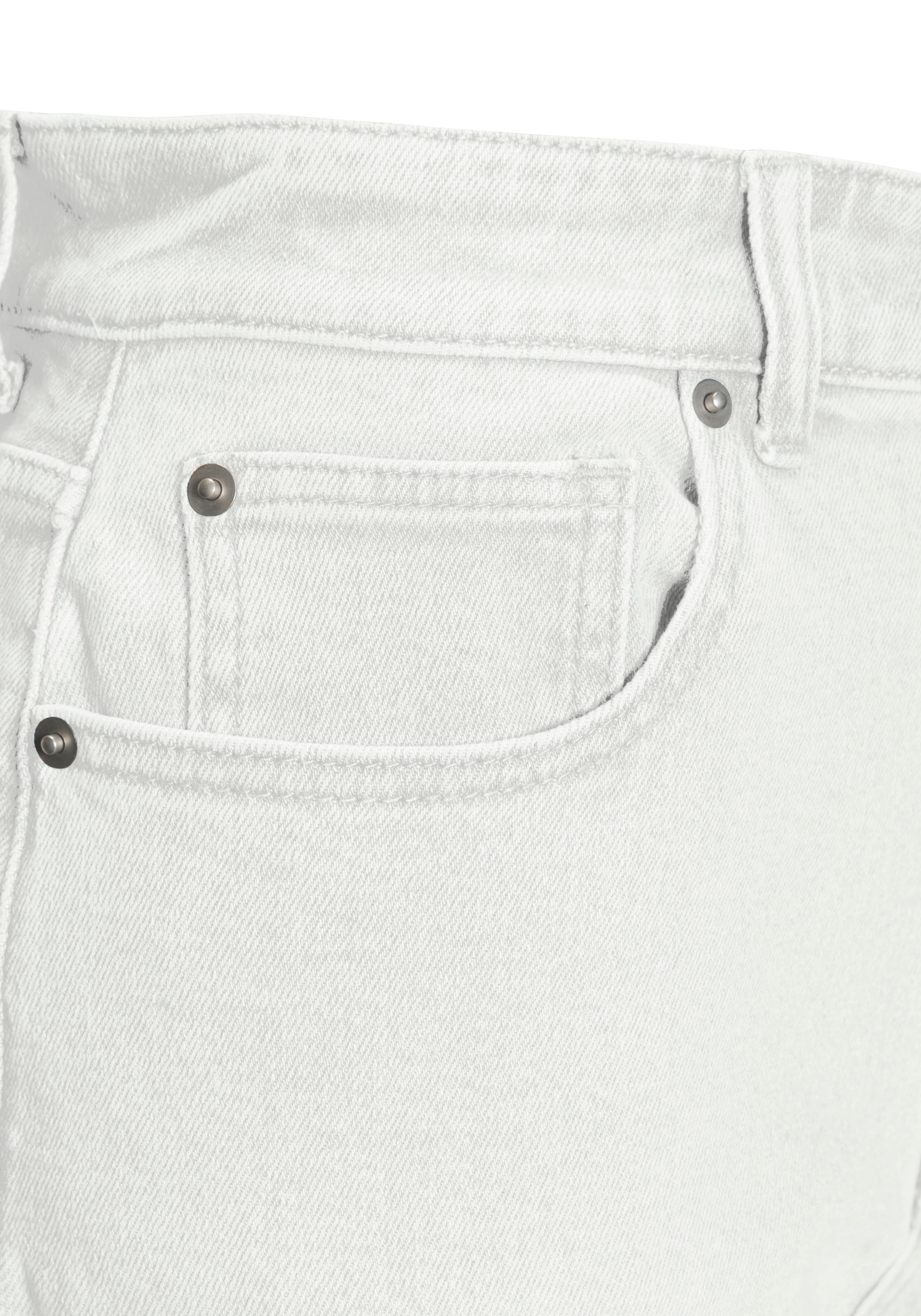 LASCANA 7/8-Jeans aus Baumwoll-Denim, Straight-Leg