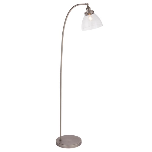 Brilliant Leuchten Stehlampe »Noami«, E27, 1 St., Stehlampe 1flg silber