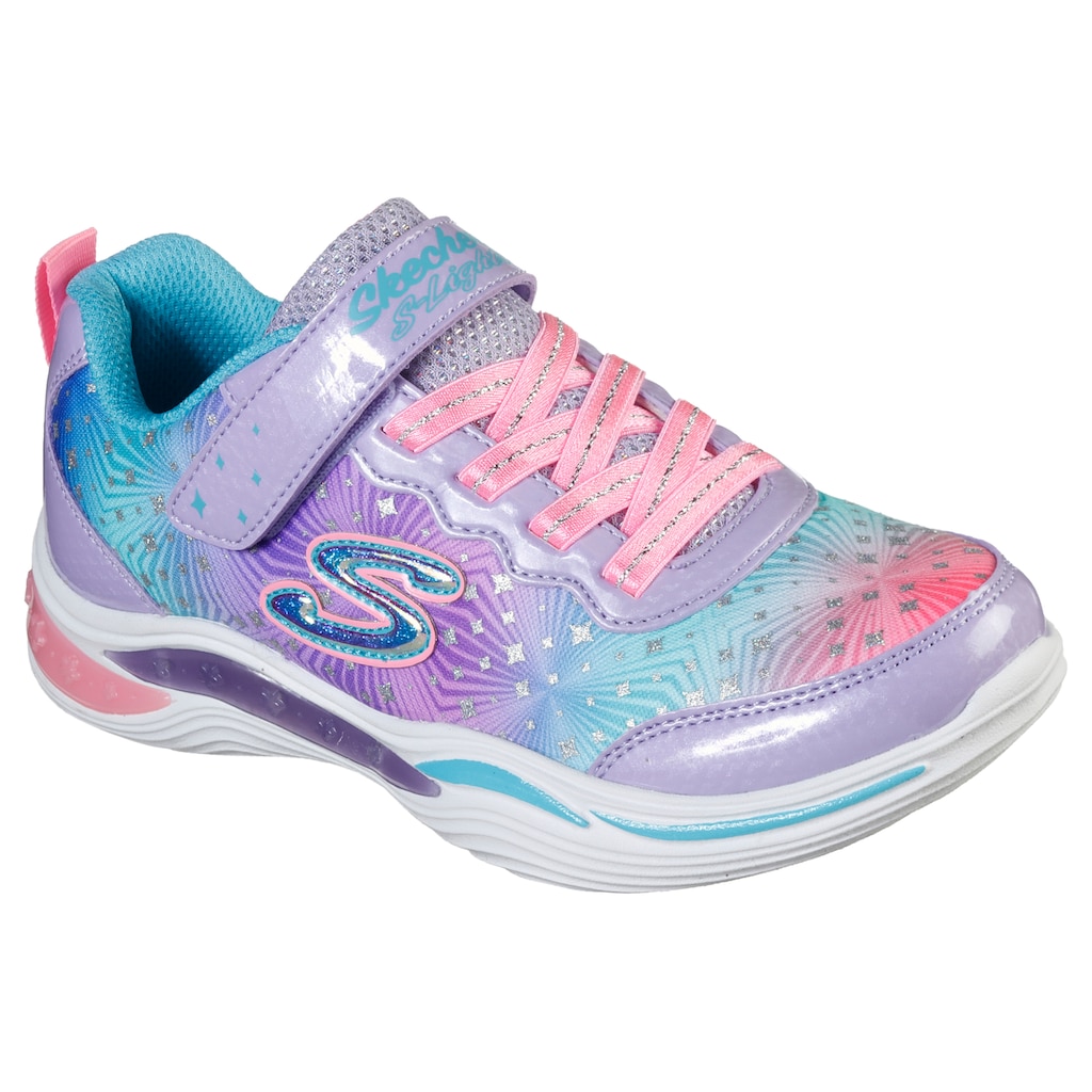 Skechers Kids Sneaker »Blinkschuh POWER PETALS - PAINTED DAISY«