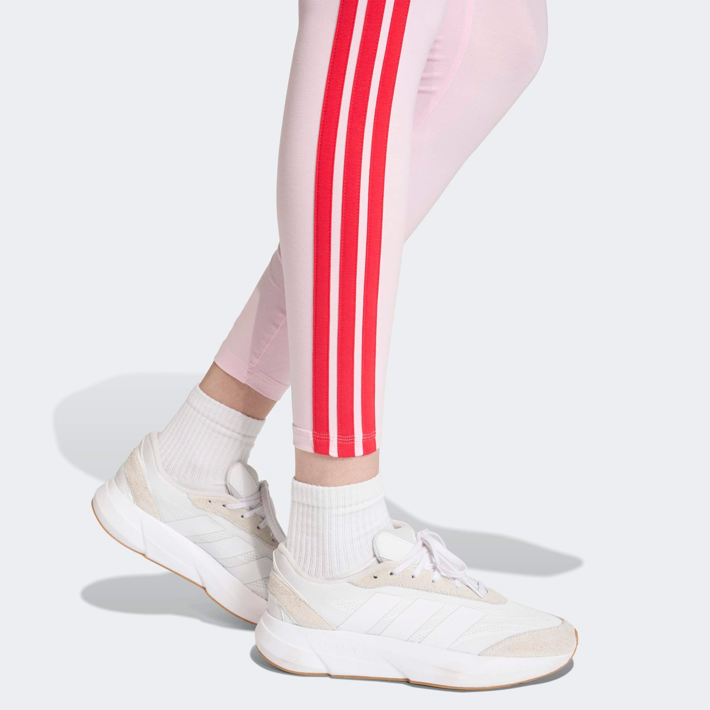 adidas Sportswear Trainingstights »W 3S SJ LEG«  sportlicher Look mit 3-Streifen, aus Baumwolle und Elasthan