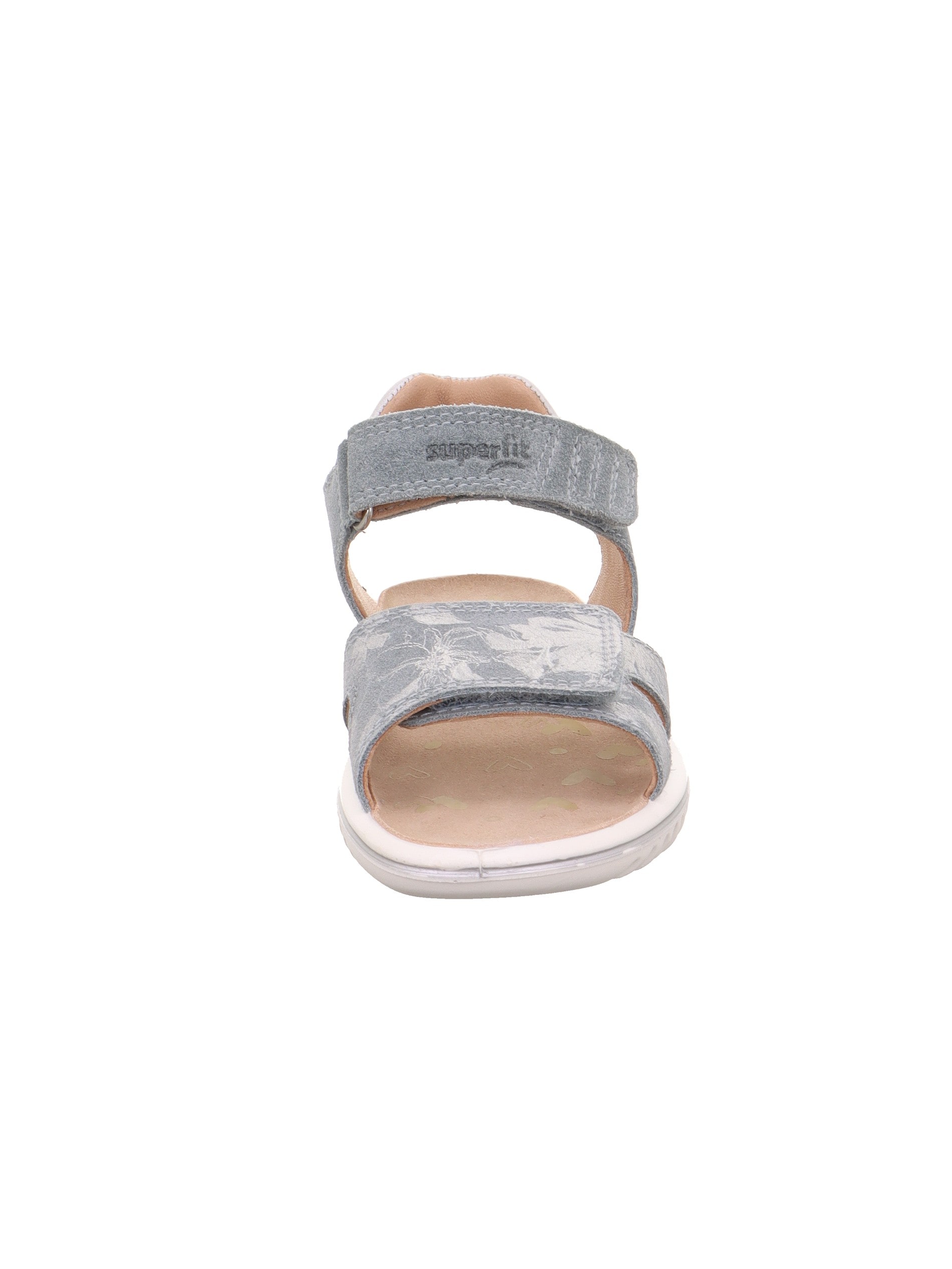 Superfit Sandale »SPARKLE WMS: mittel«  Klett-Sandalette mit Leomuster, Größenschablone zum Download