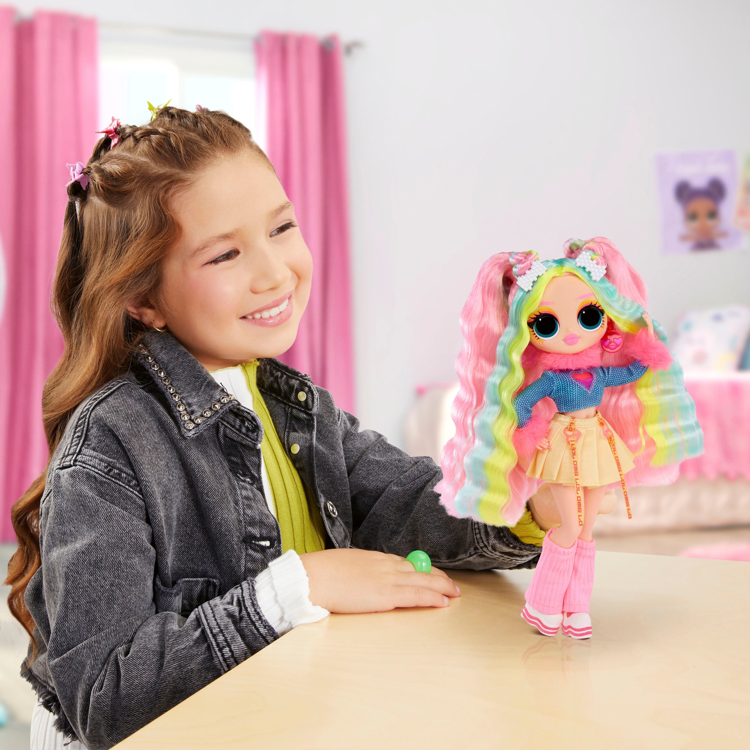 L.O.L. SURPRISE! Anziehpuppe »OMG Sunshine Color Change - Bubblegum DJ«