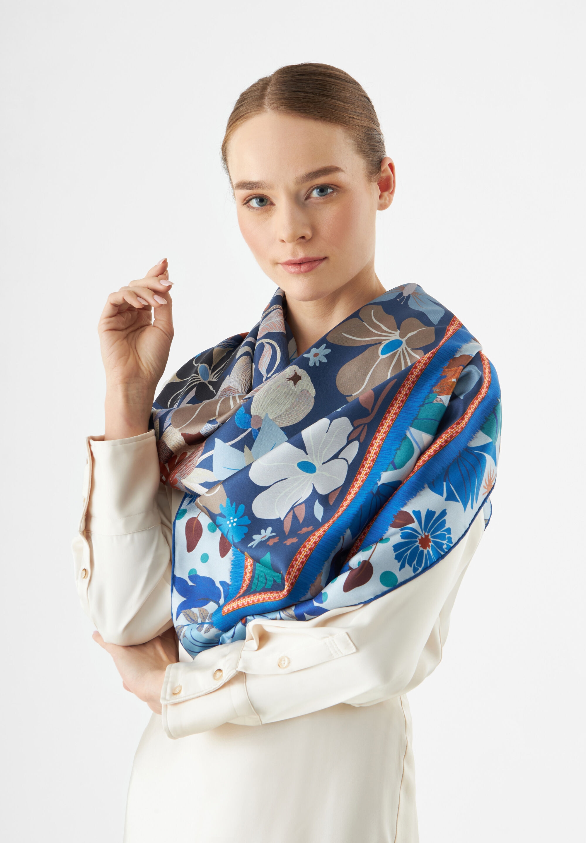 Codello Modetuch »Codello Tuch« mit Blumenmuster