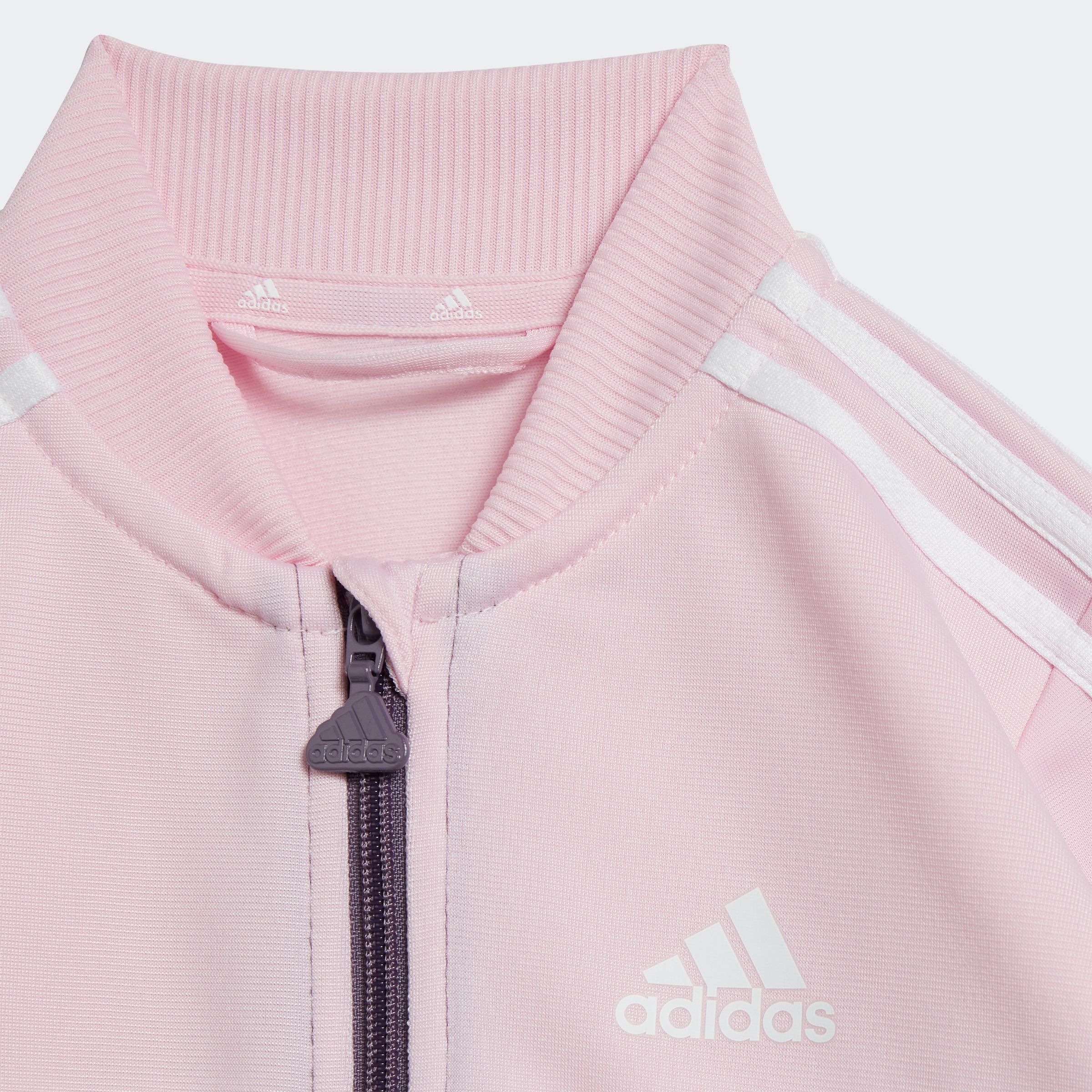 adidas Sportswear Trainingsanzug »TIBERIO 3-STREIFEN COLORBLOCK SHINY KIDS«, (2 tlg.)