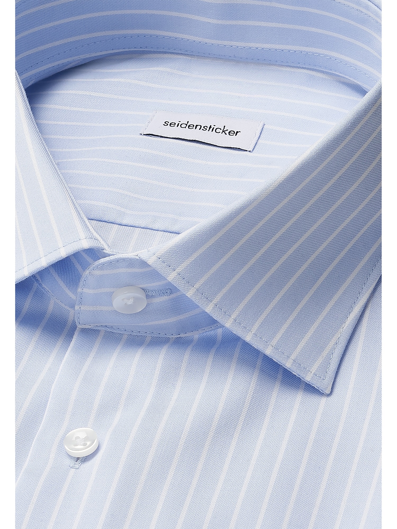 seidensticker Businesshemd »Schwarze Rose«, Shaped 1/1 Kentkragen Gestreift
