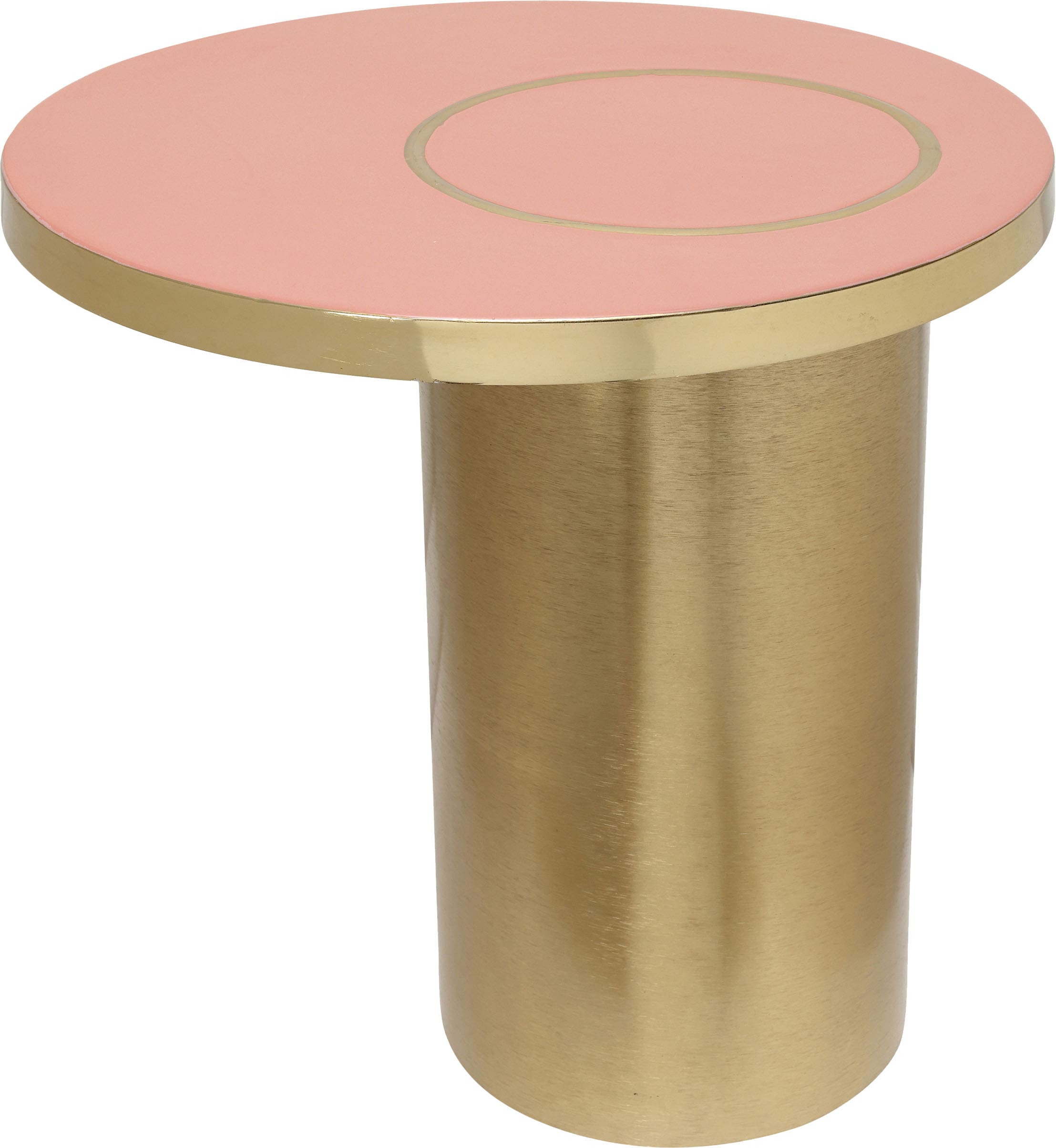 Kayoom Beistelltisch »Art Deco 2325, Beistelltisch aus Eisen, dekoratives Design«, (1 St.), Handarbeit, lackierter Tisch mit Metalleffekten, dekorativ